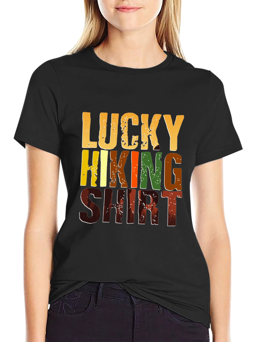 Lucky Hiking Shirt - Mens Graphic Tee