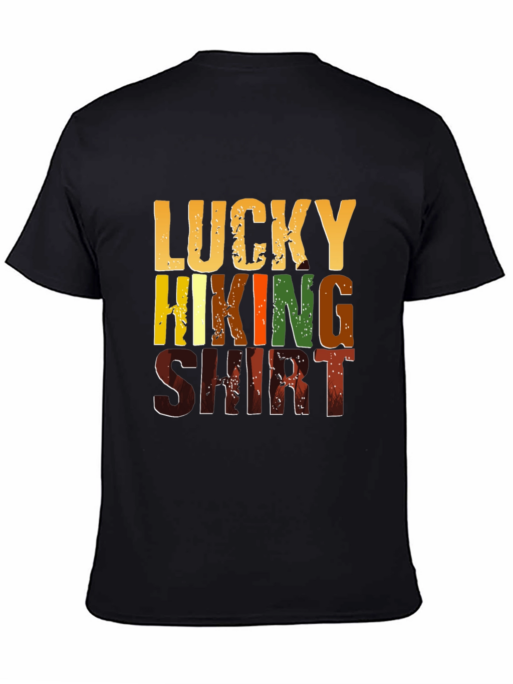 Lucky Hiking Shirt - Mens Graphic Tee