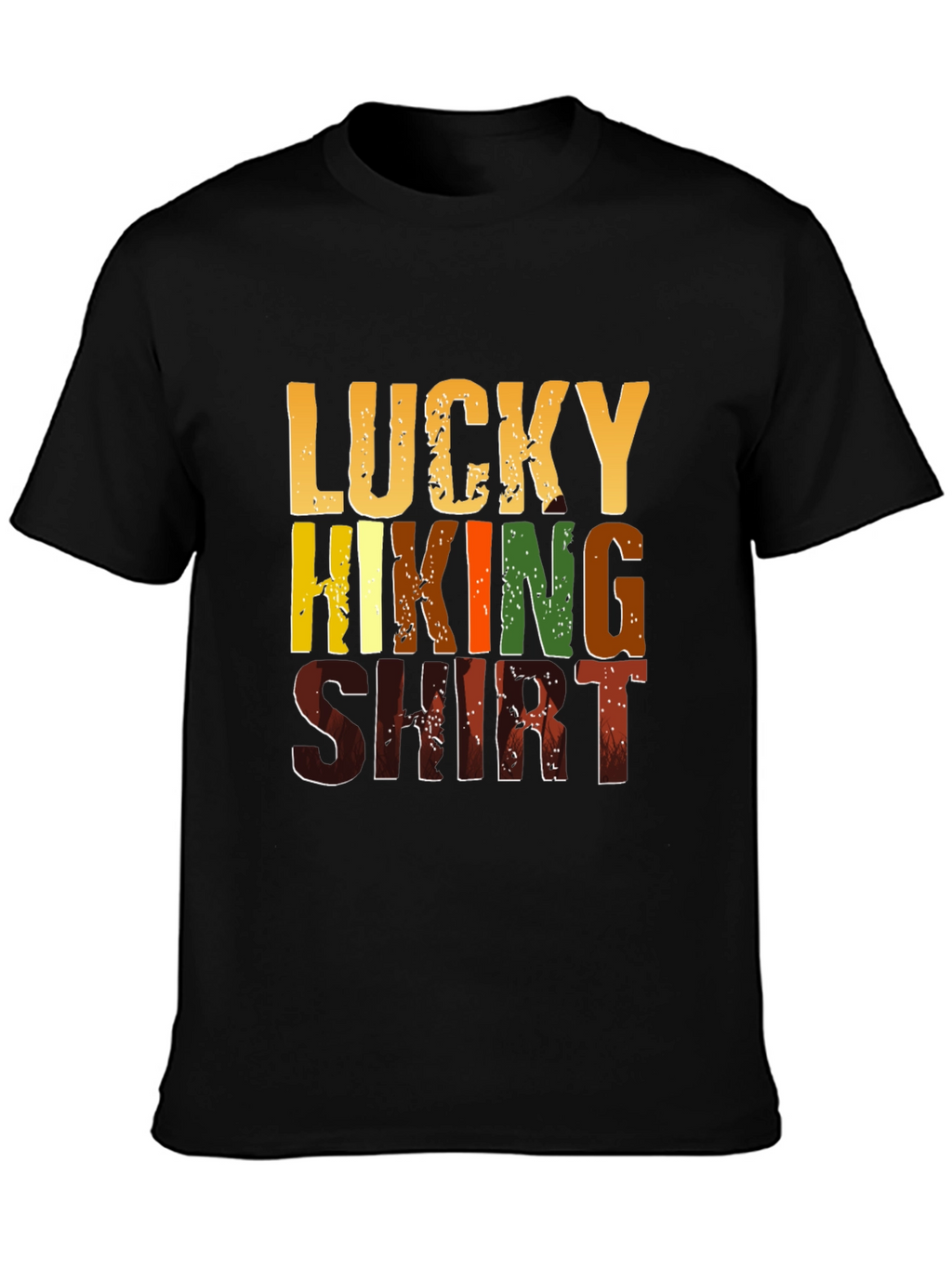 Lucky Hiking Shirt - Mens Graphic Tee
