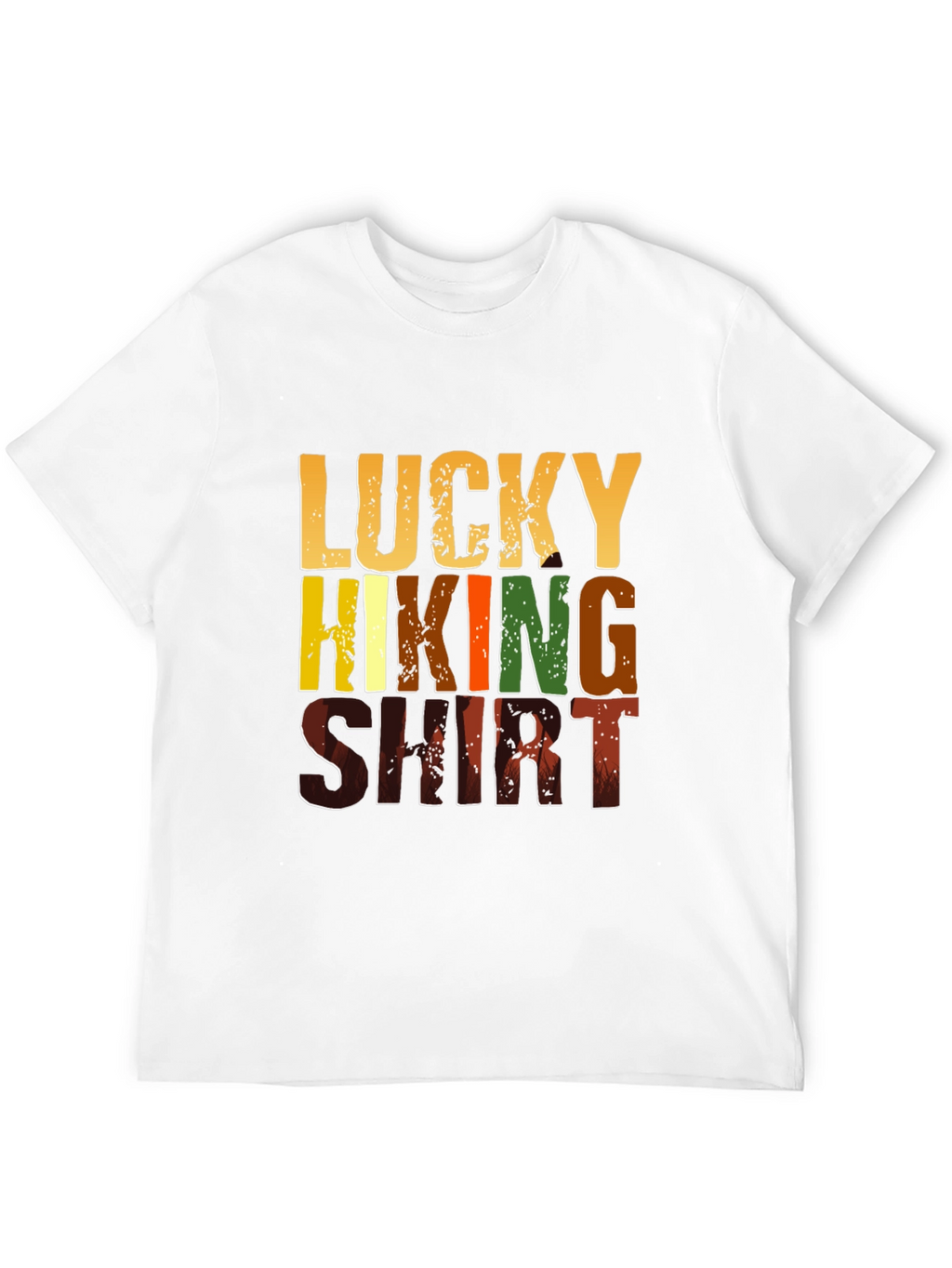 Lucky Hiking Shirt - Mens Graphic Tee