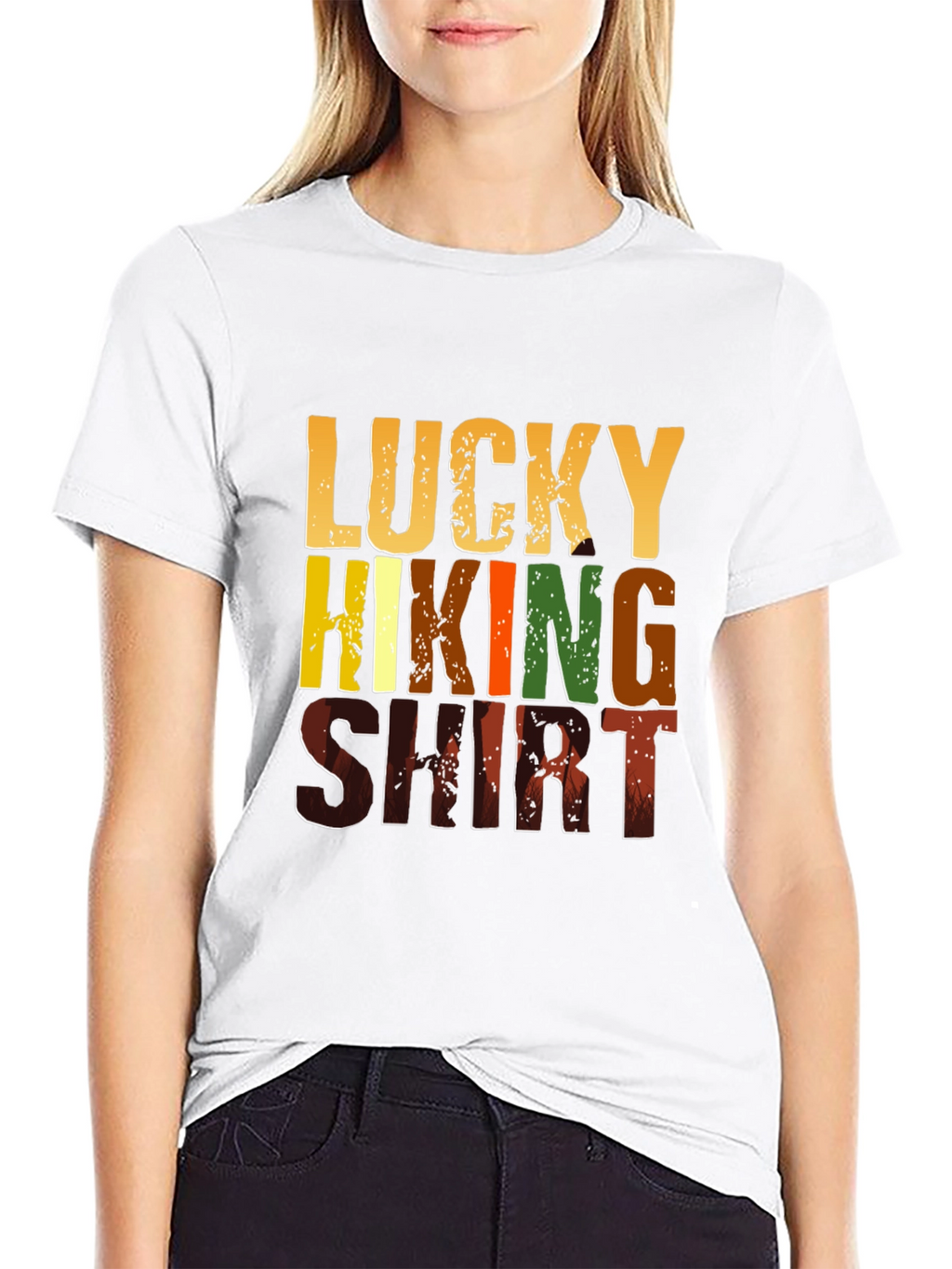 Lucky Hiking Shirt - Mens Graphic Tee