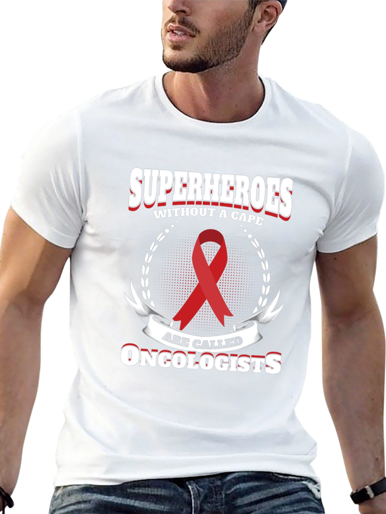 Oncologist Superhero T-Shirt - Cape Optional!