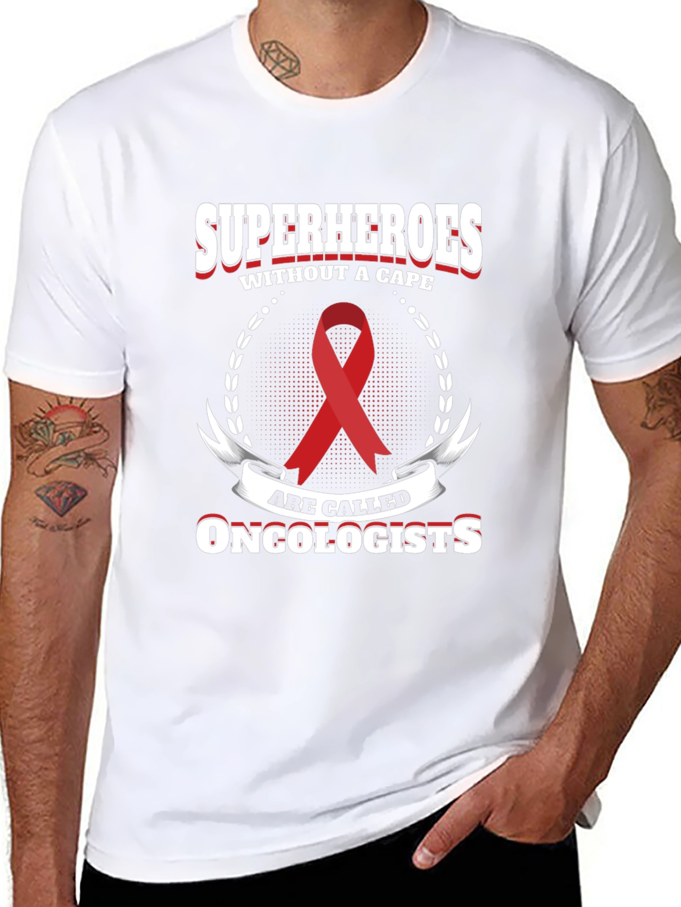 Oncologist Superhero T-Shirt - Cape Optional!