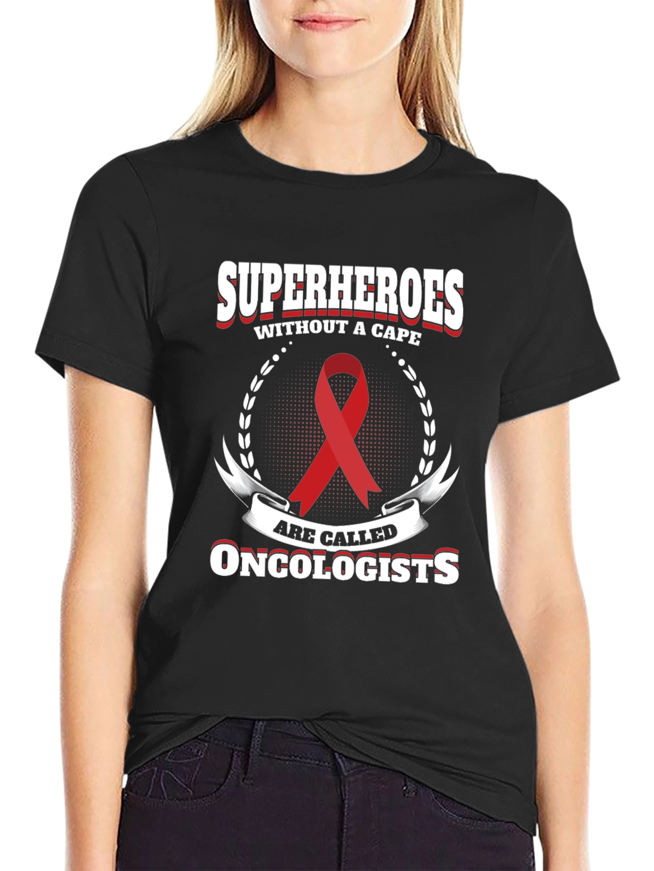 Oncologist Superhero T-Shirt - Cape Optional!