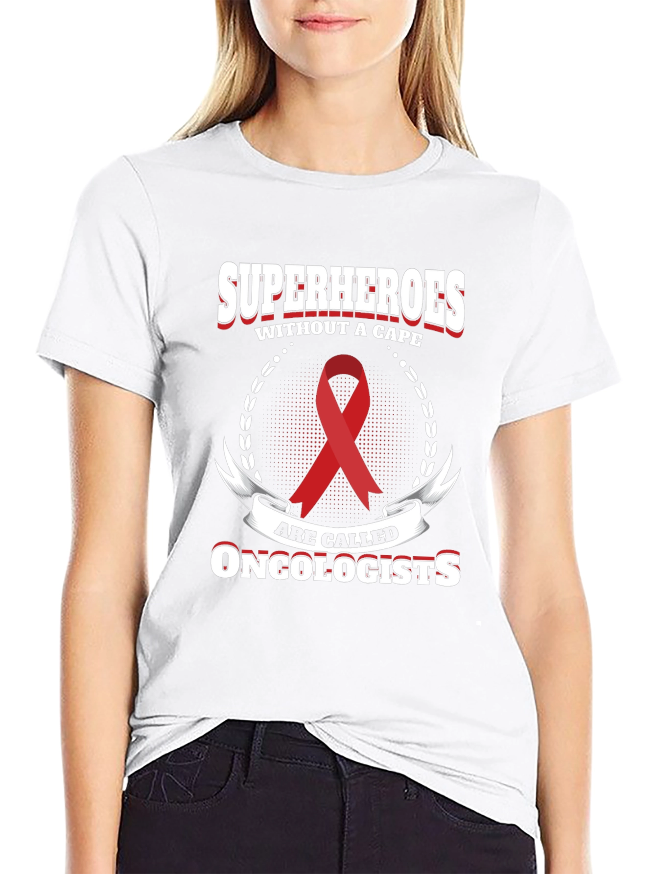 Oncologist Superhero T-Shirt - Cape Optional!
