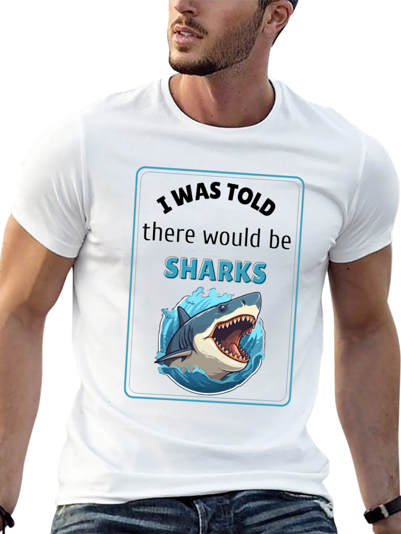 I Was Told There Would Be Sharks Graphic T-Shirt