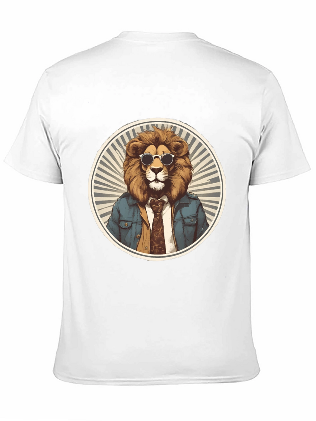 Cool Lion Graphic Tee - Black T-Shirt
