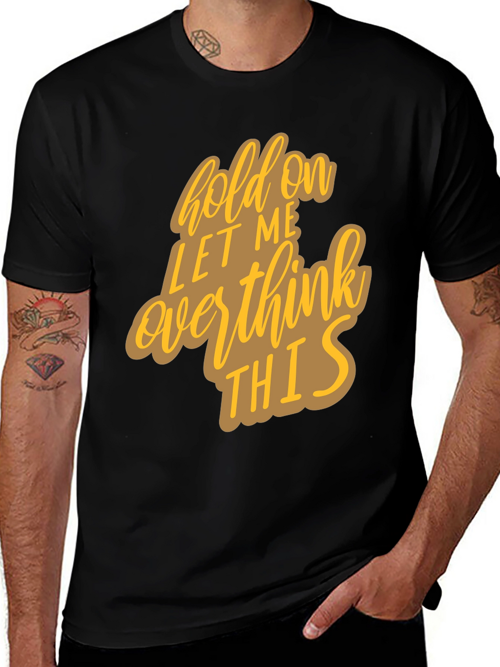 Hold On Overthink Graphic Tee