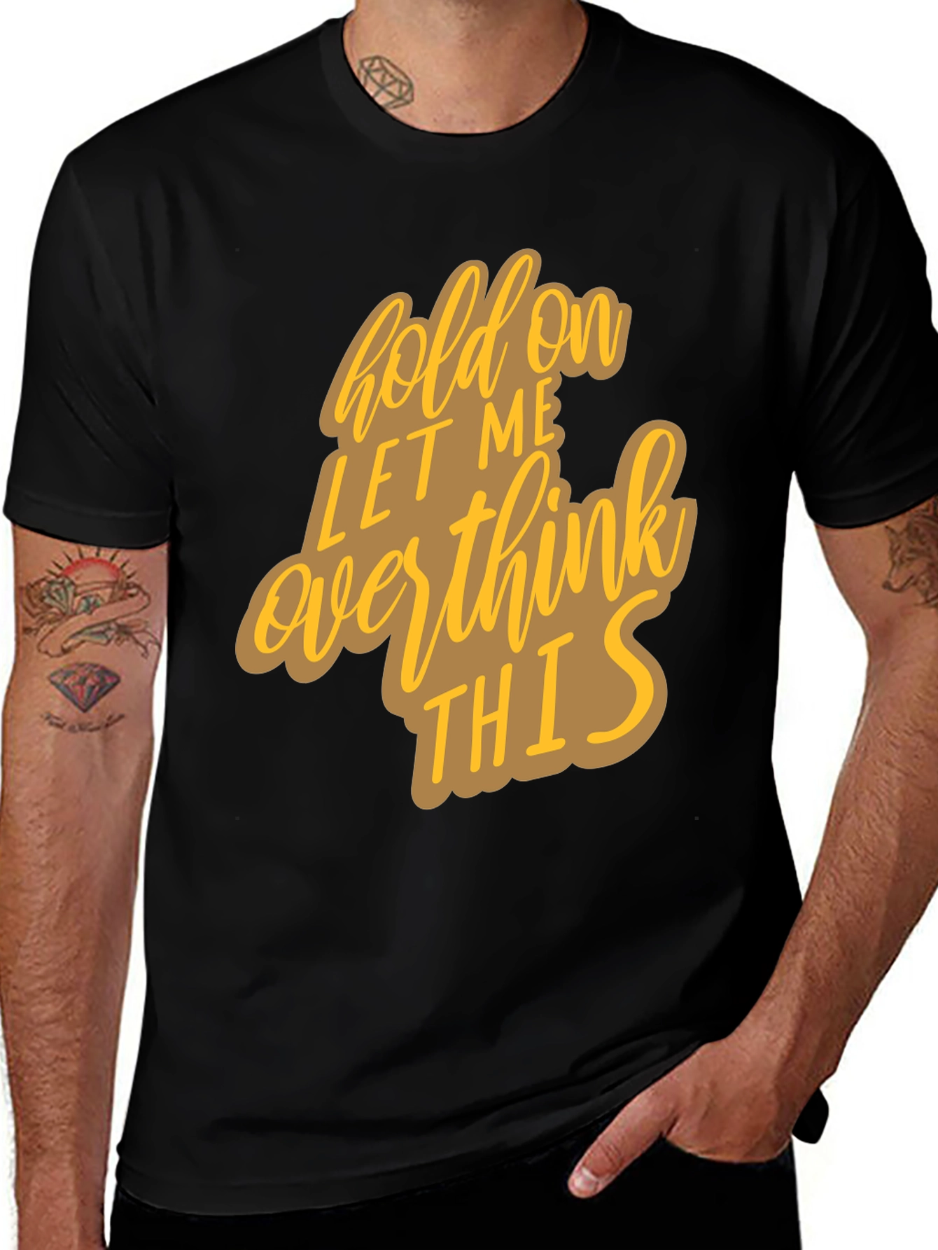 Hold On Overthink Graphic Tee