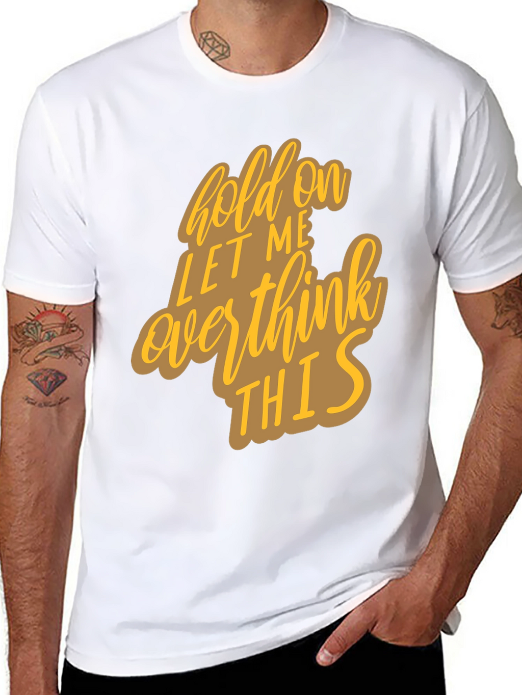 Hold On Overthink Graphic Tee