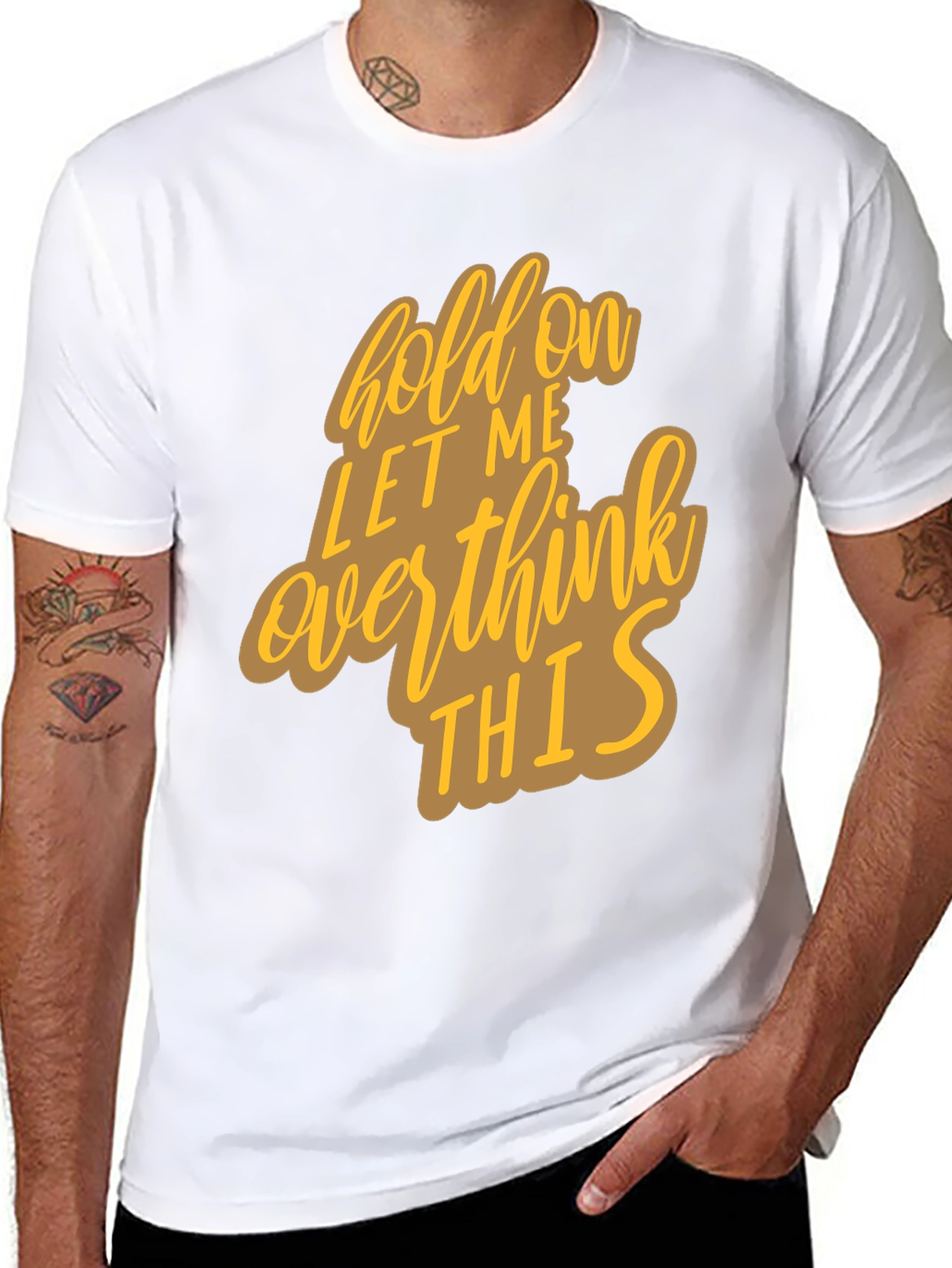 Hold On Overthink Graphic Tee