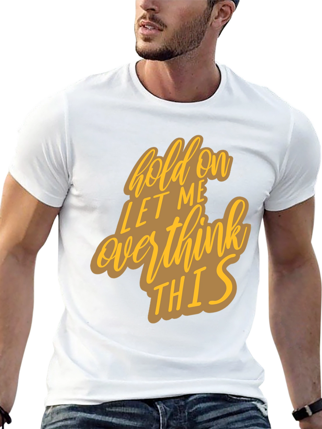Hold On Overthink Graphic Tee