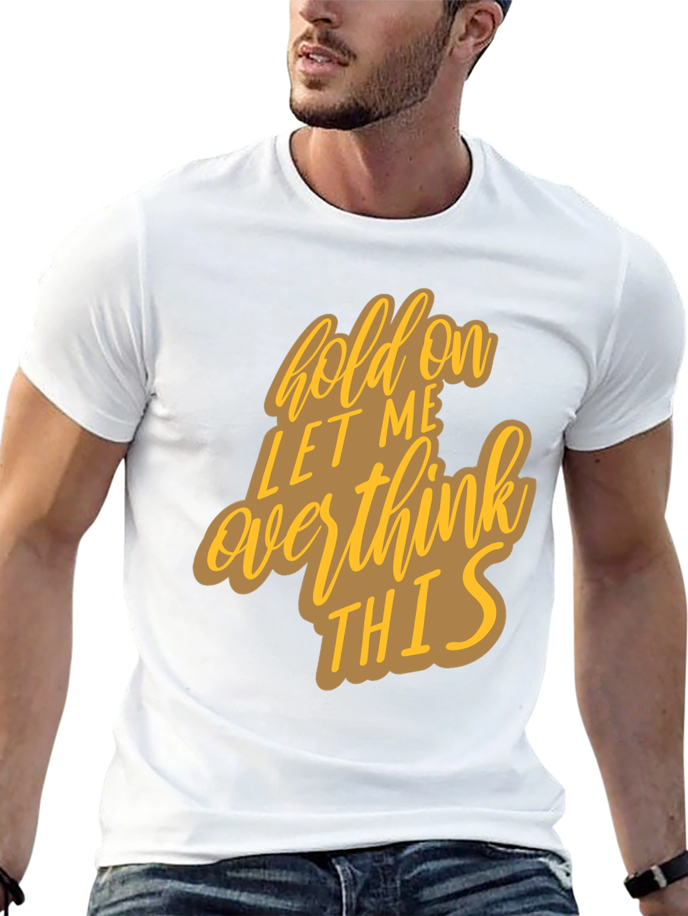 Hold On Overthink Graphic Tee