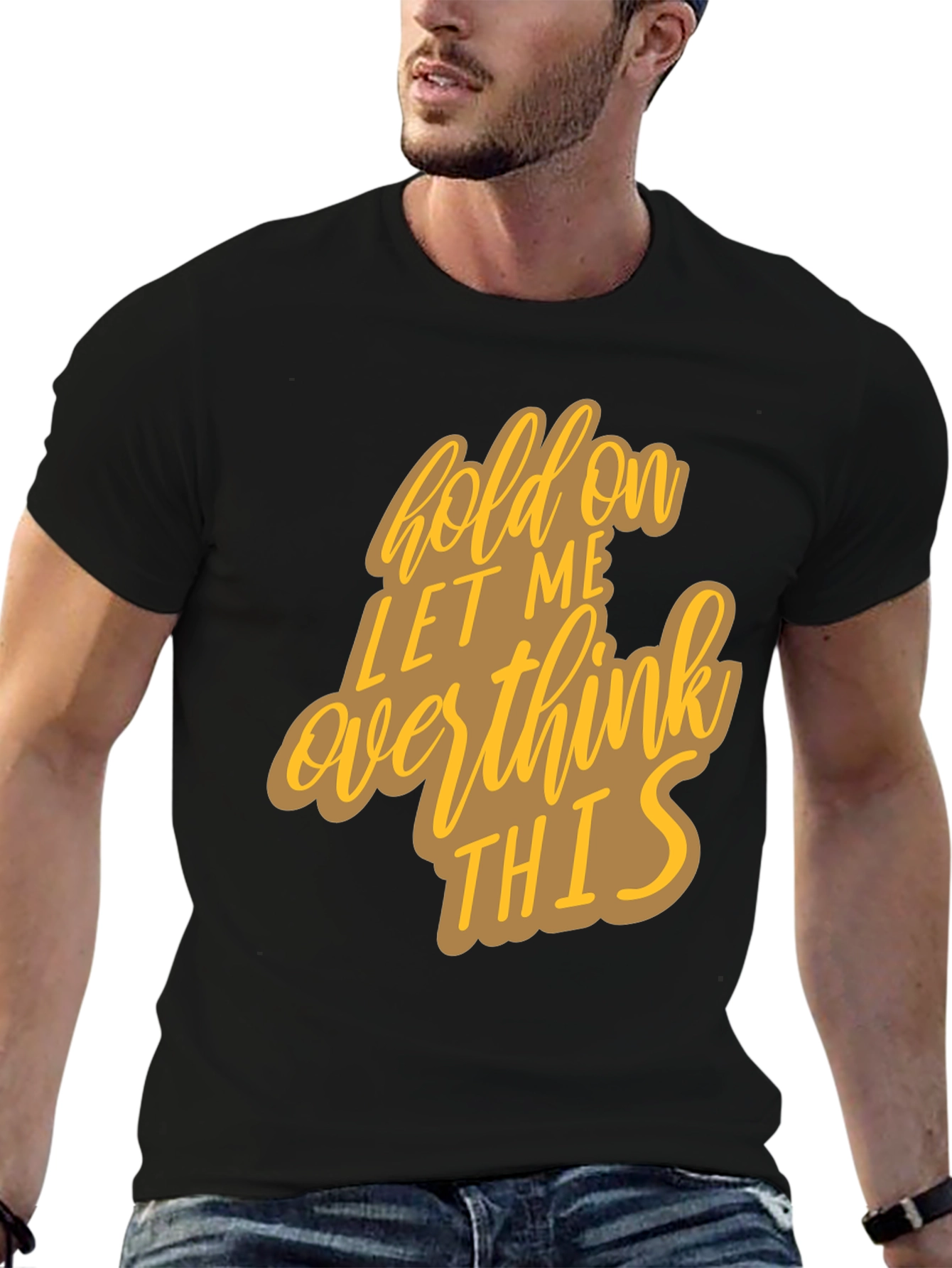 Hold On Overthink Graphic Tee