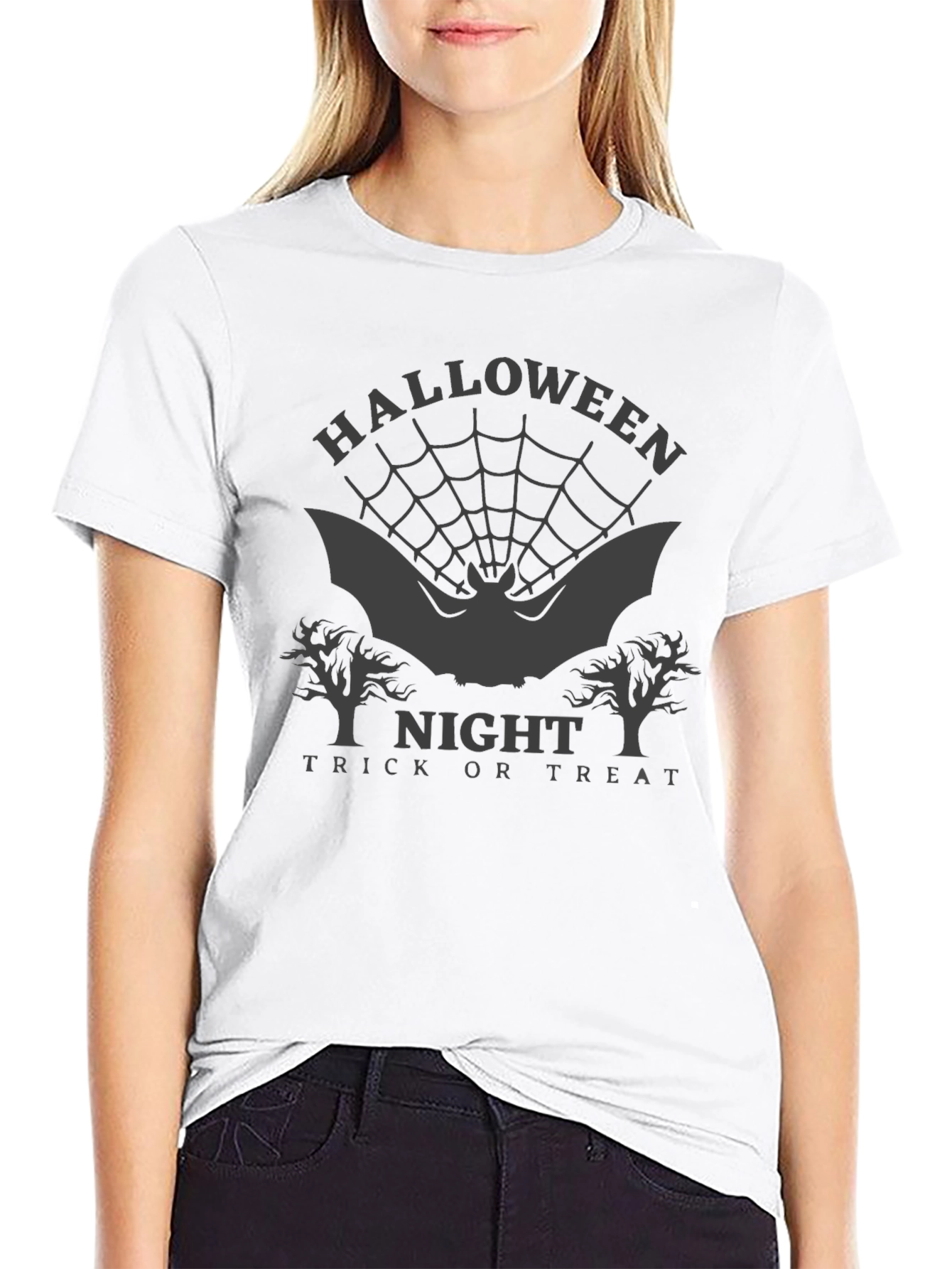 Halloween Bat T-Shirt - Trick or Treat Tee
