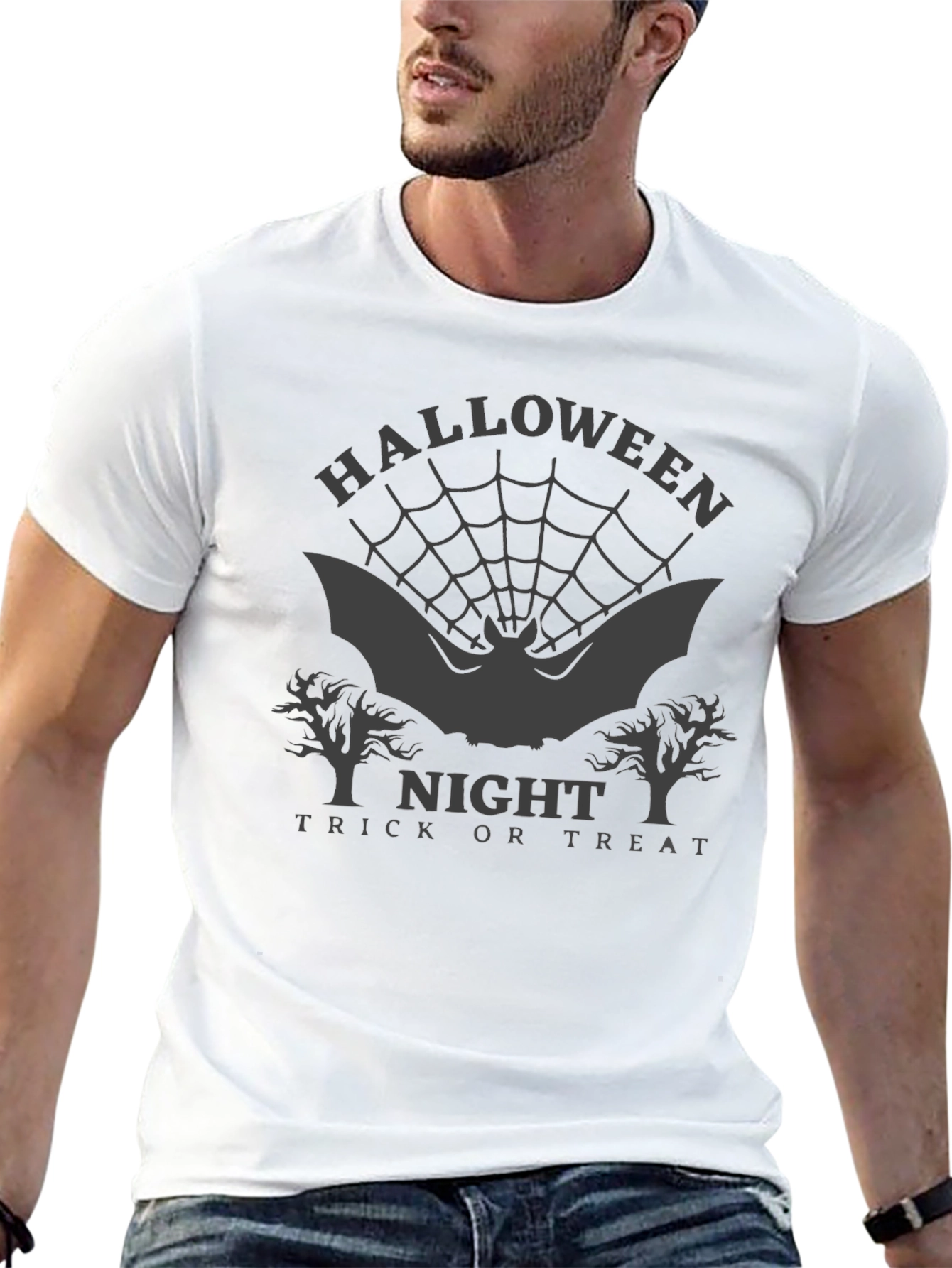 Halloween Bat T-Shirt - Trick or Treat Tee