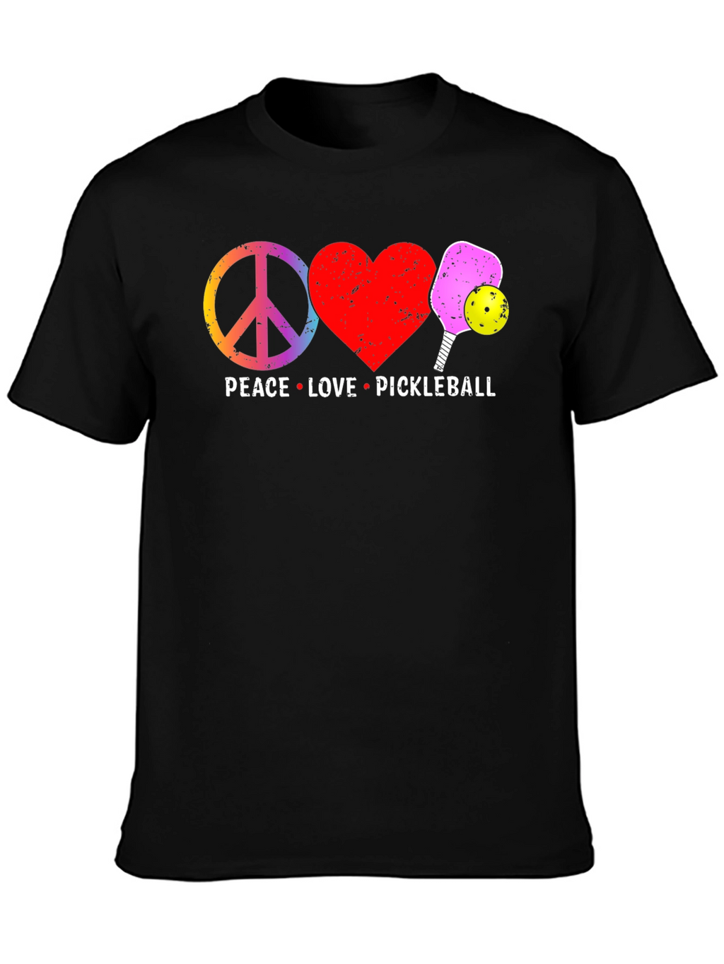 Peace Love Pickleball T-Shirt
