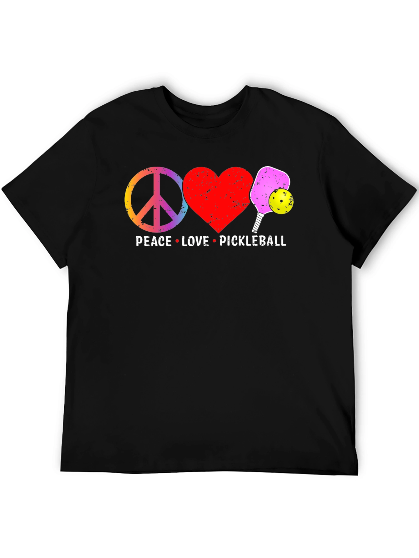Peace Love Pickleball T-Shirt