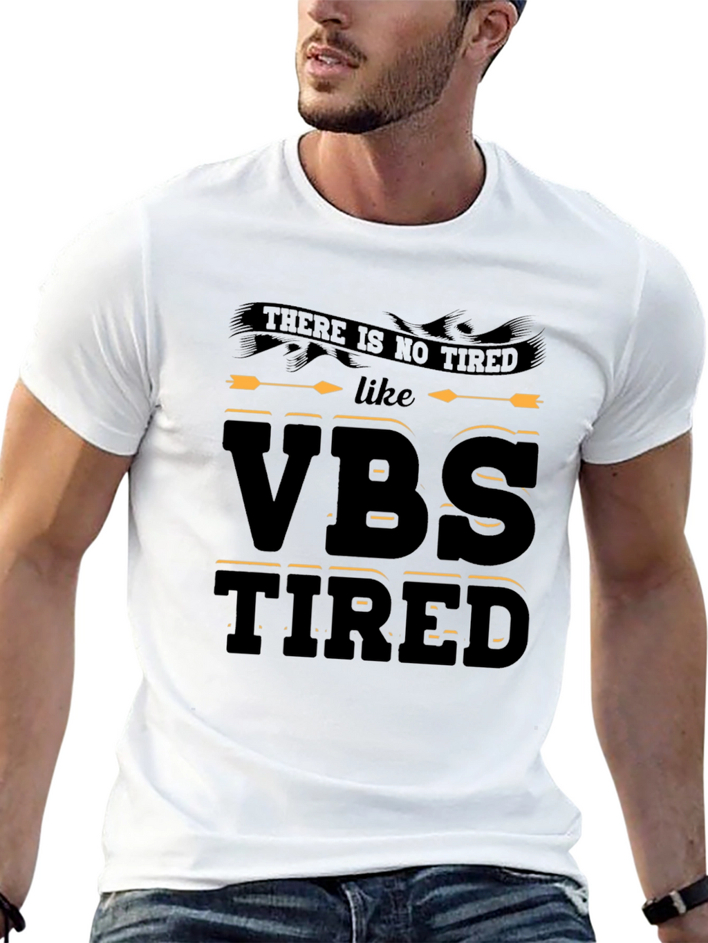 VBS Tired Graphic Tee - Vacation Bible School