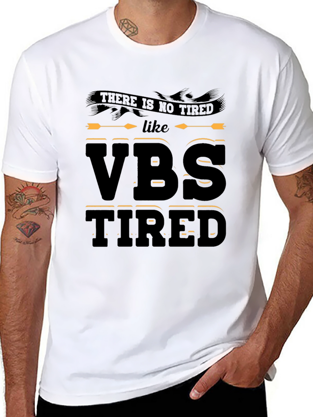 VBS Tired Graphic Tee - Vacation Bible School