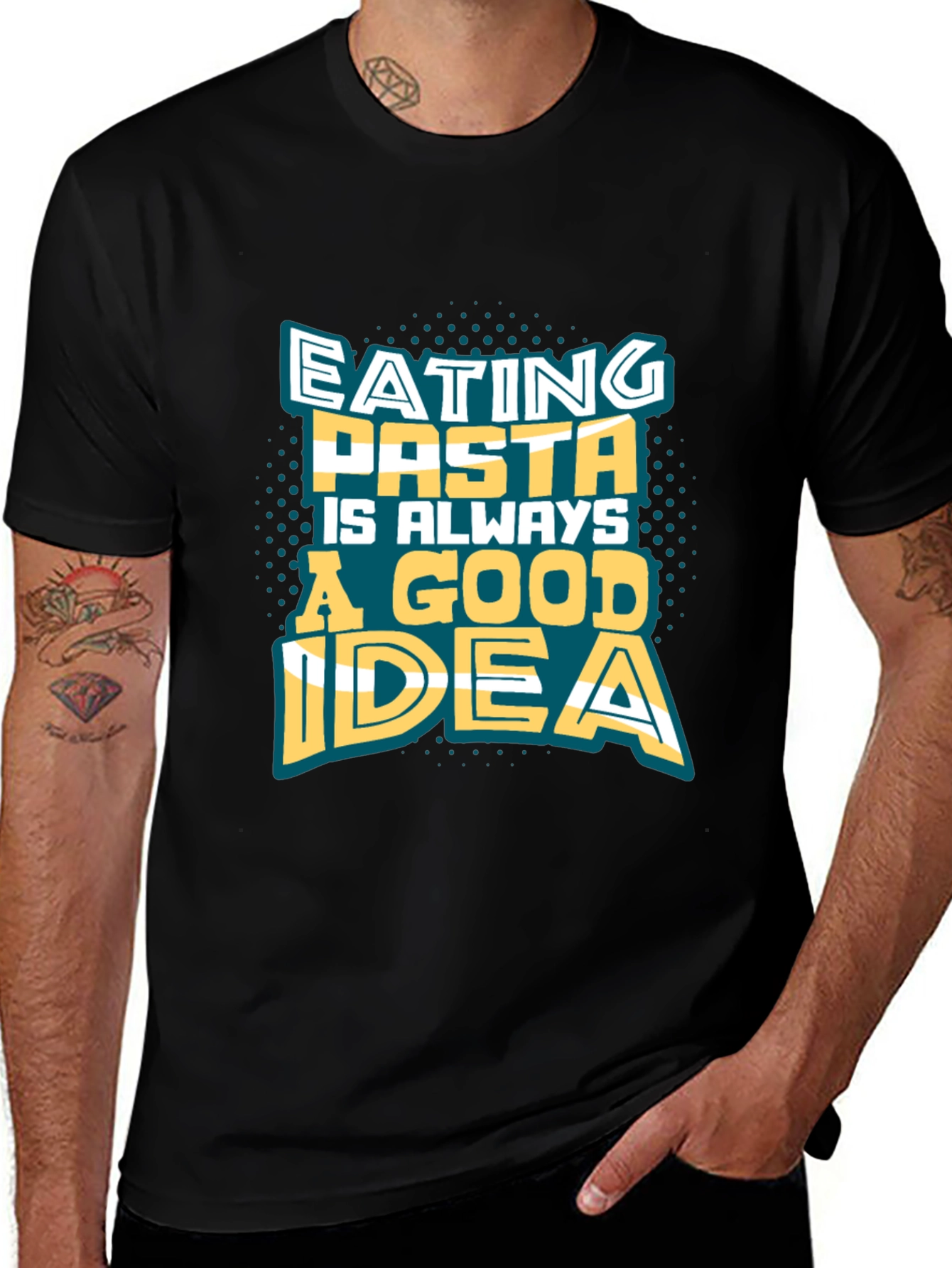 Pasta Lover Tee - Eating Pasta Is Always A Good Idea