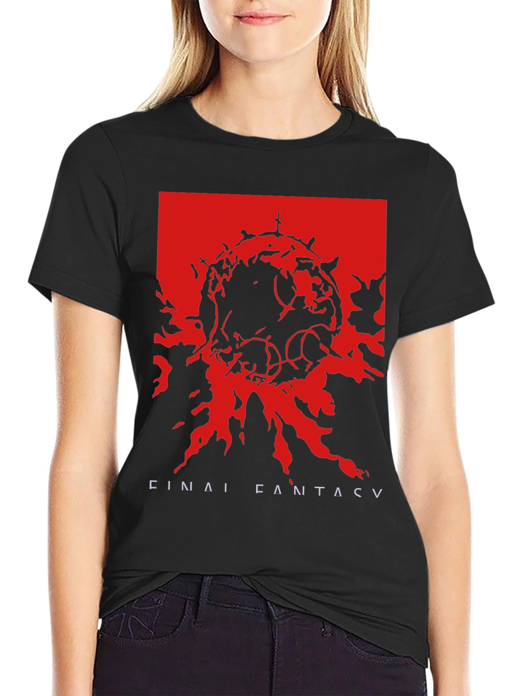 Final Fantasy V Graphic T-Shirt - Black