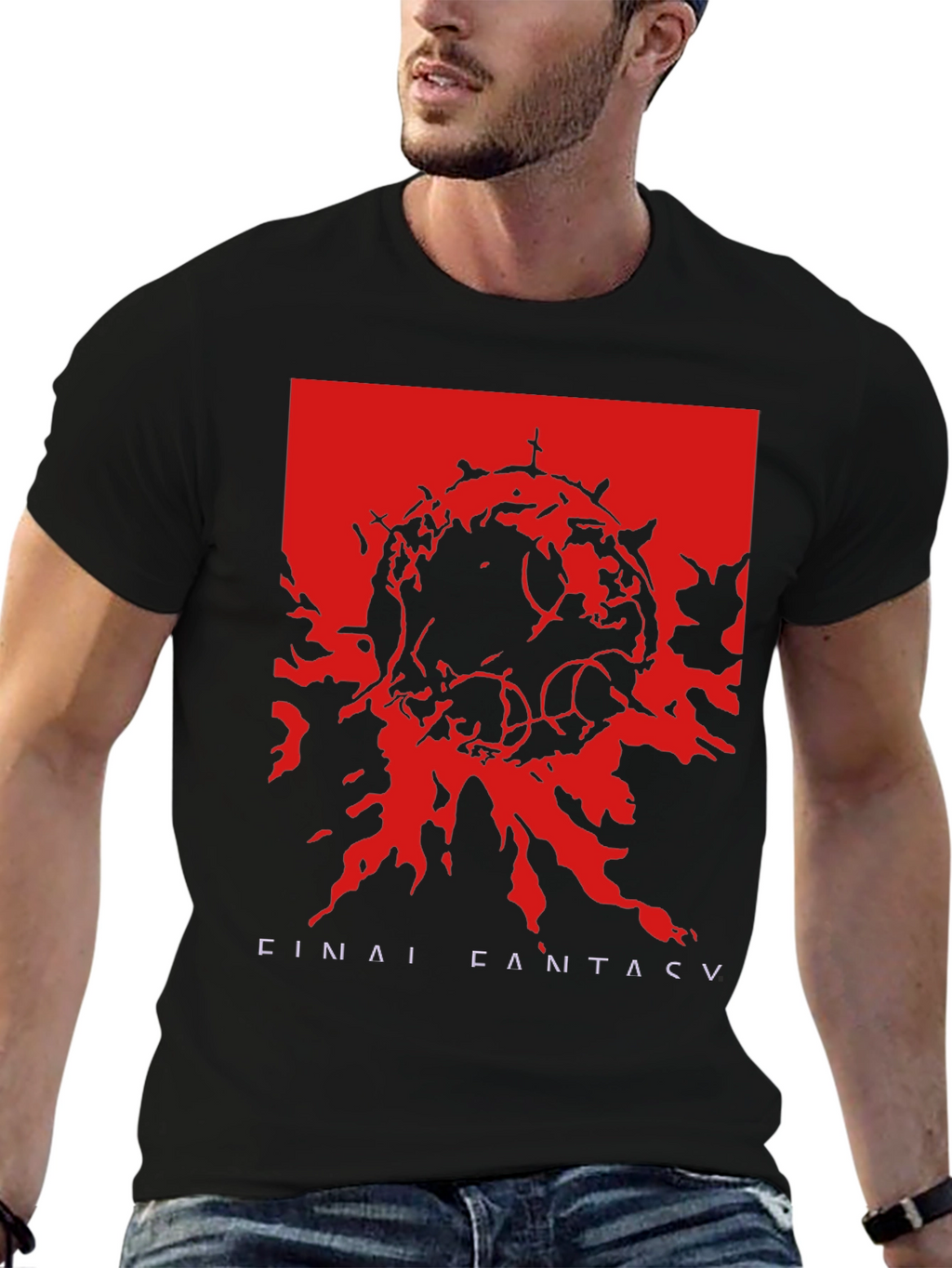 Final Fantasy V Graphic T-Shirt - Black