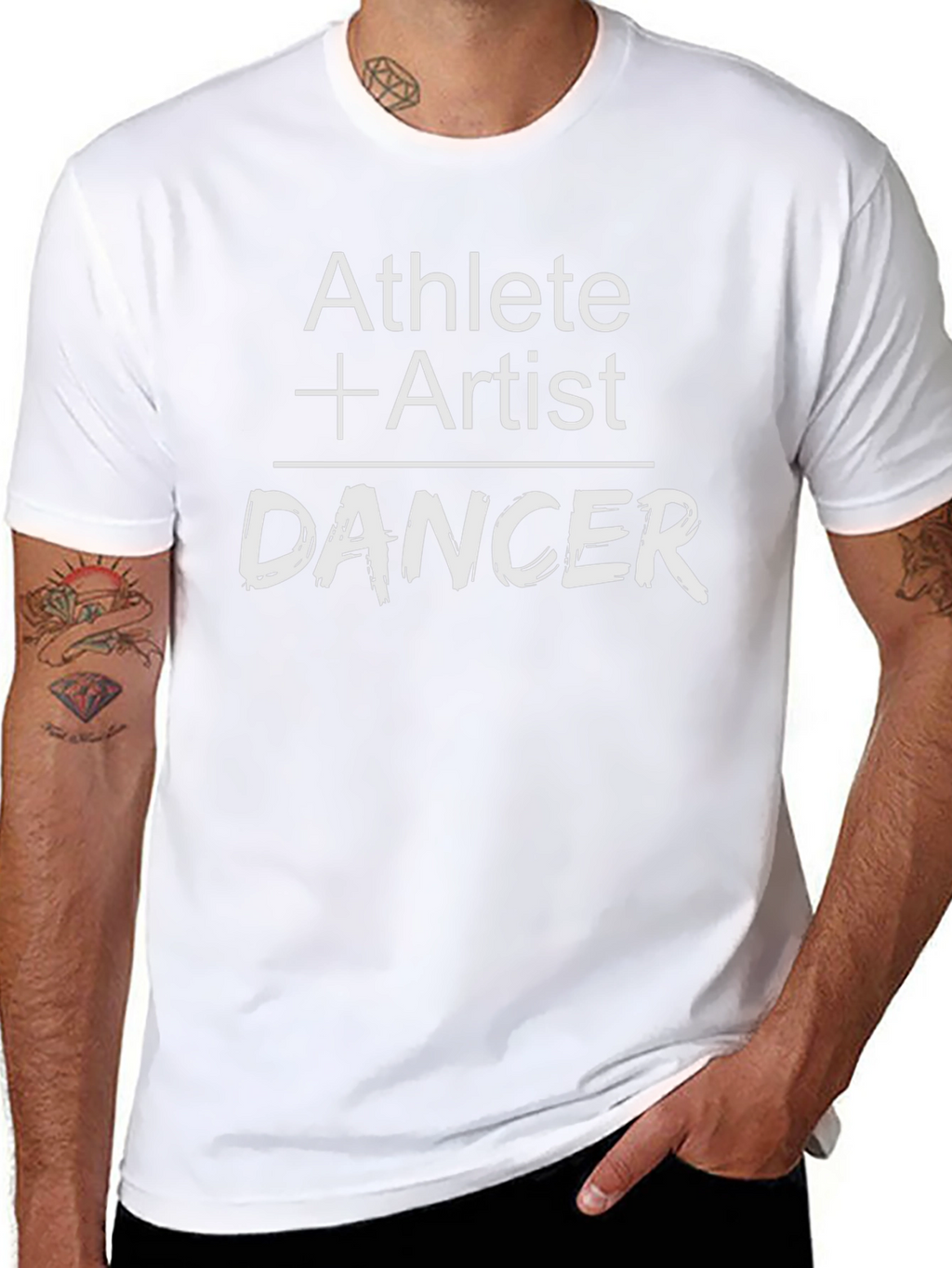 Athlete + Artist = Dancer Graphic Tee