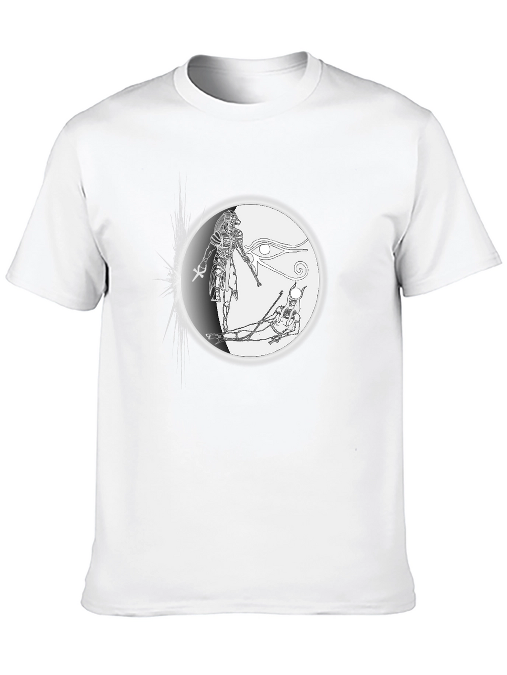 Egyptian Gods Graphic Black T-Shirt