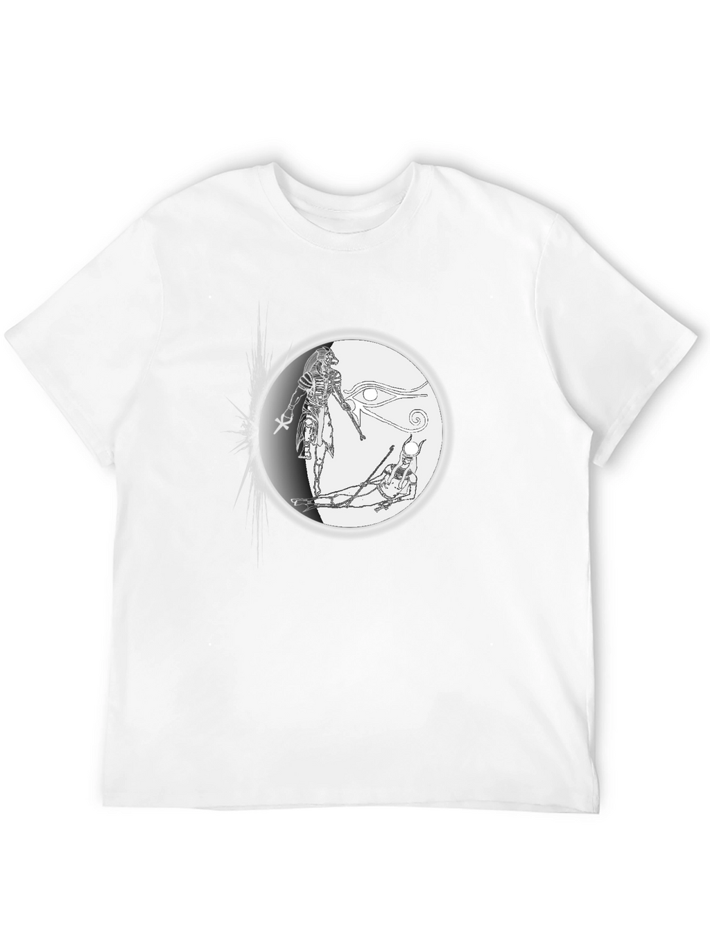 Egyptian Gods Graphic Black T-Shirt