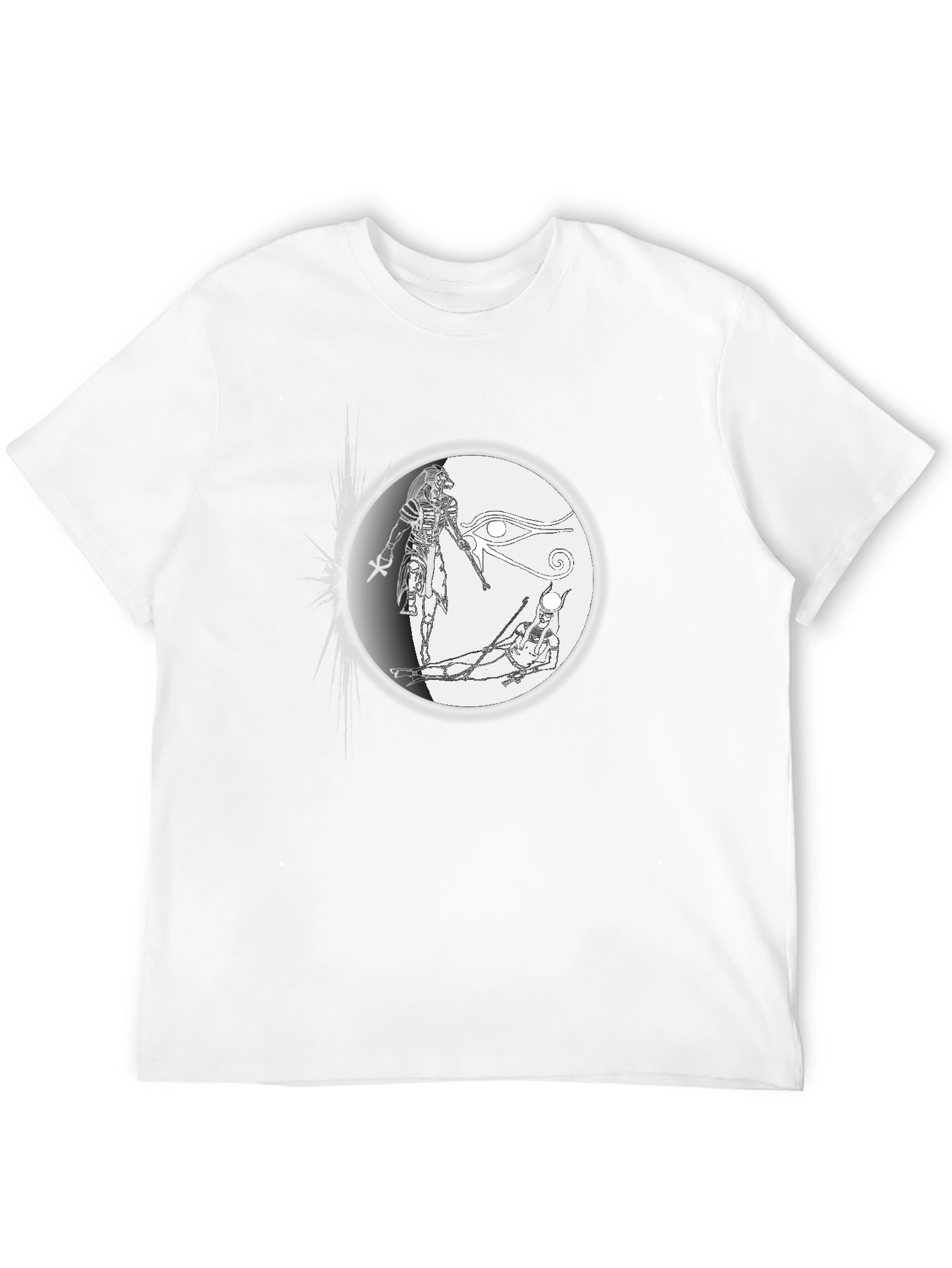 Egyptian Gods Graphic Black T-Shirt