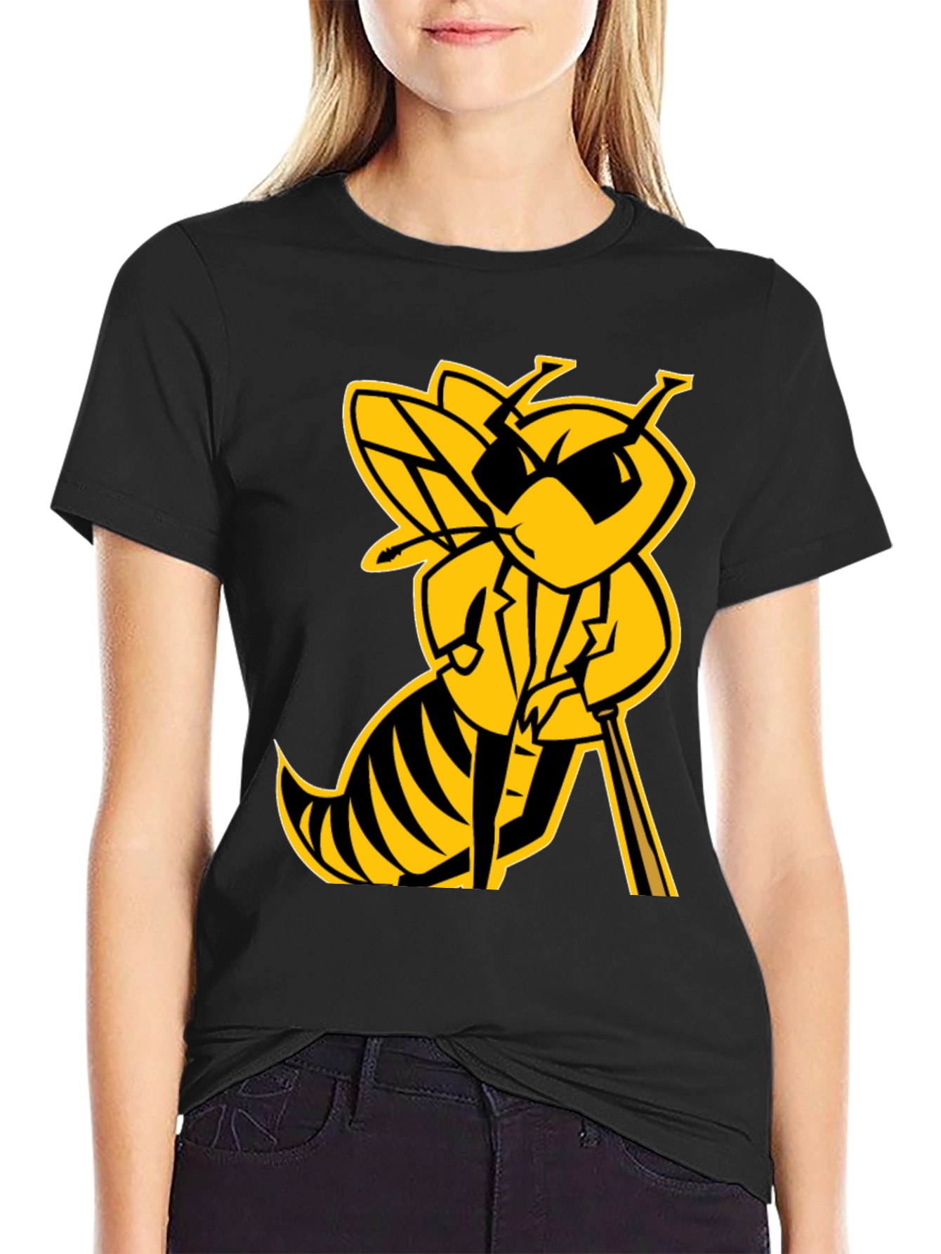 Cool Bee in Suit T-Shirt