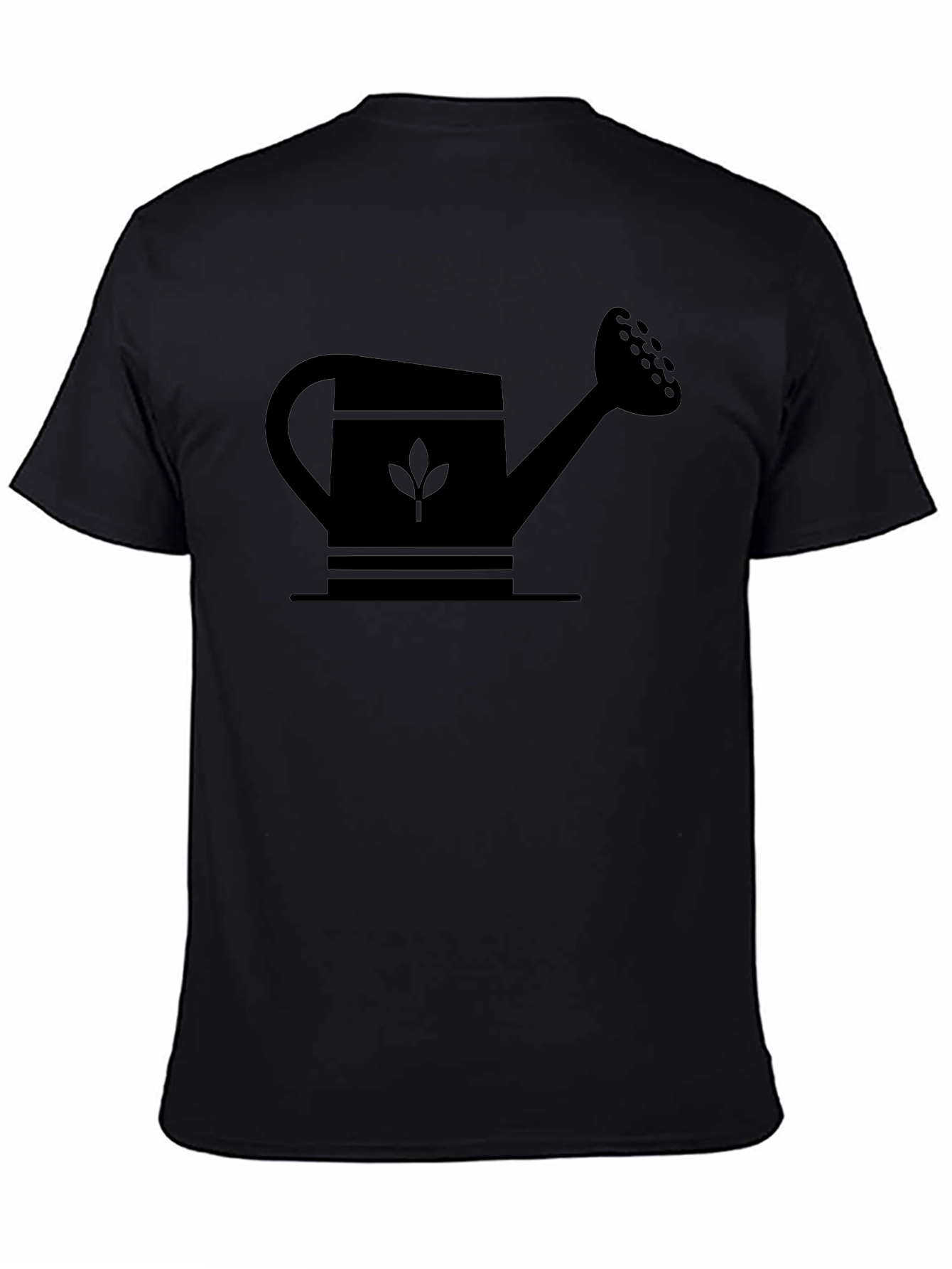 Black Watering Can Graphic Tee
