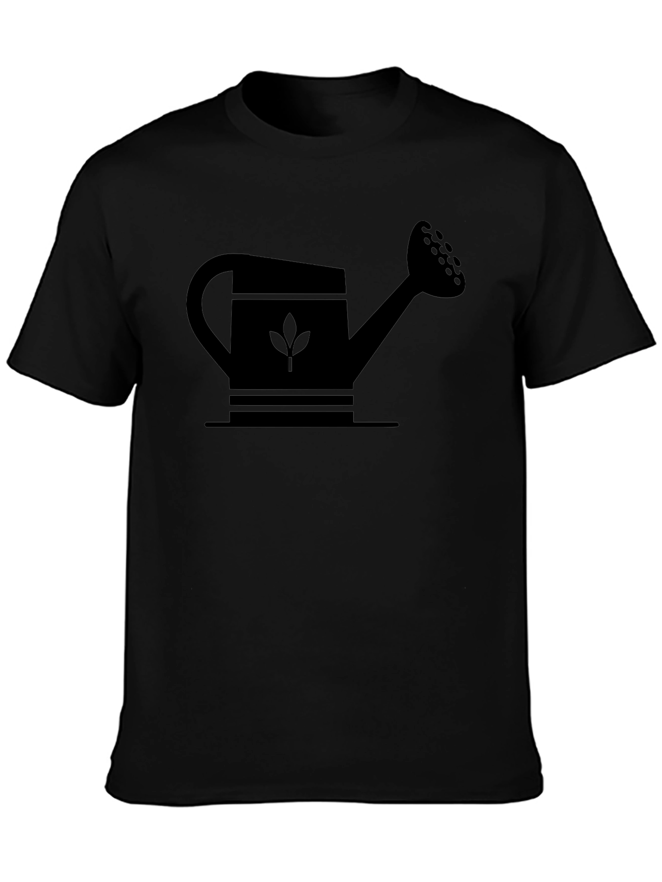Black Watering Can Graphic Tee
