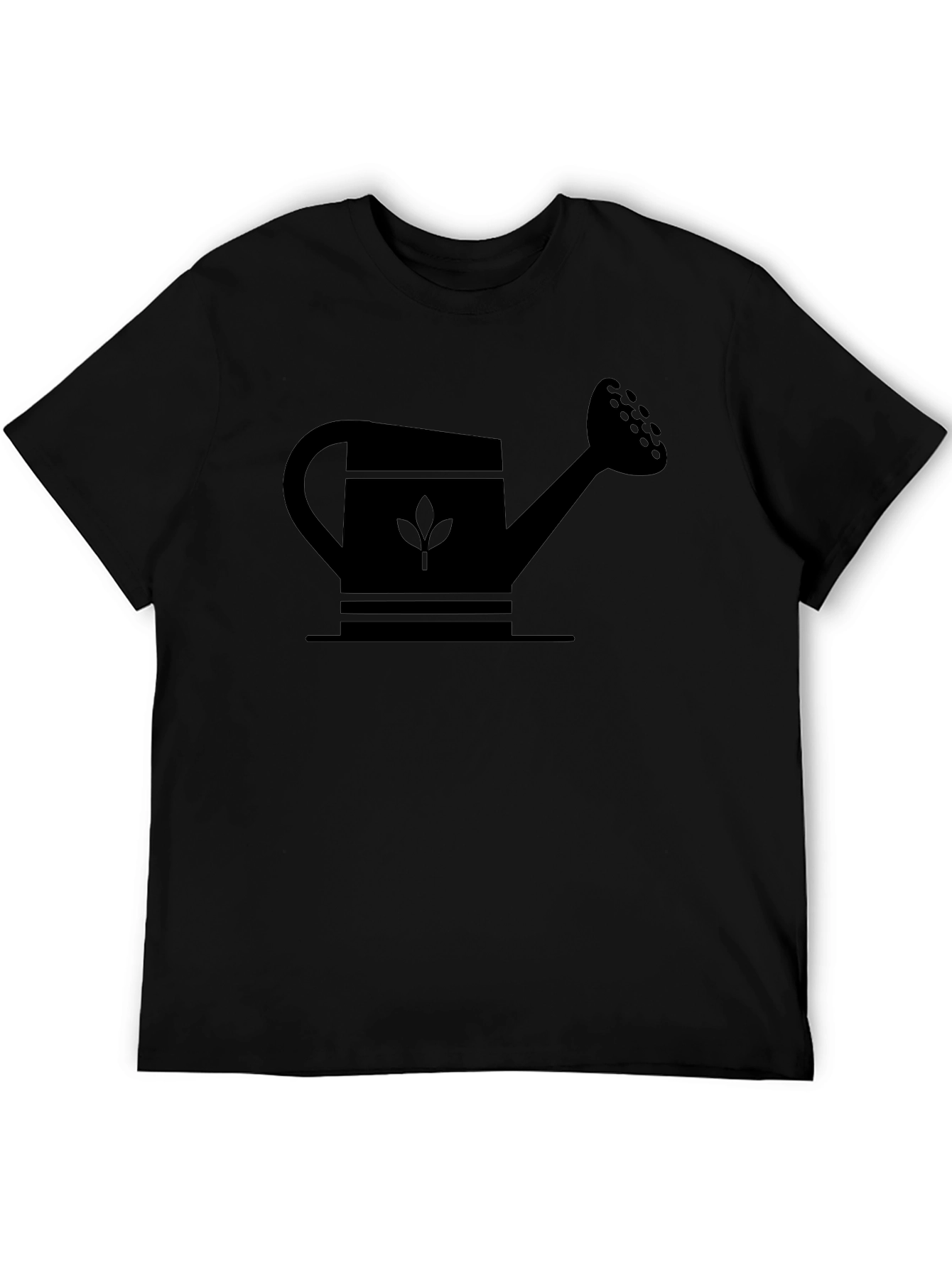 Black Watering Can Graphic Tee
