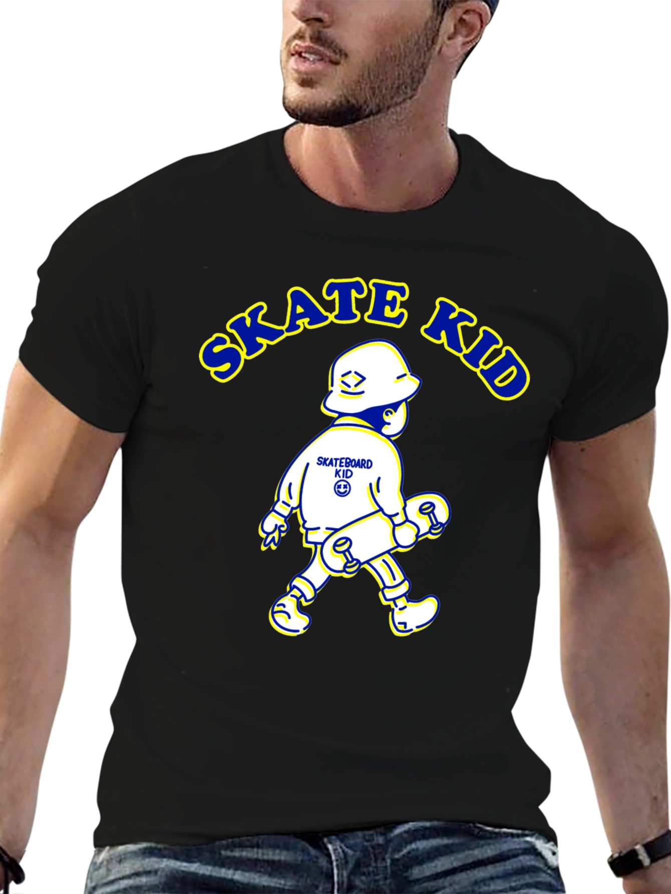 Skate Kid Graphic Tee - Cool & Casual