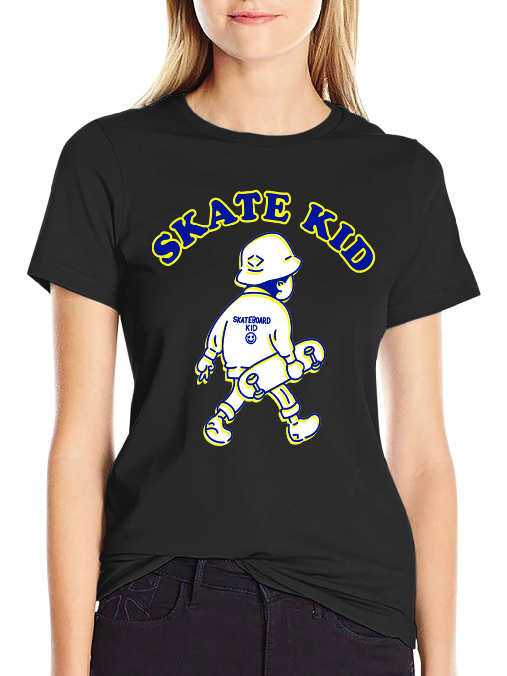 Skate Kid Graphic Tee - Cool & Casual