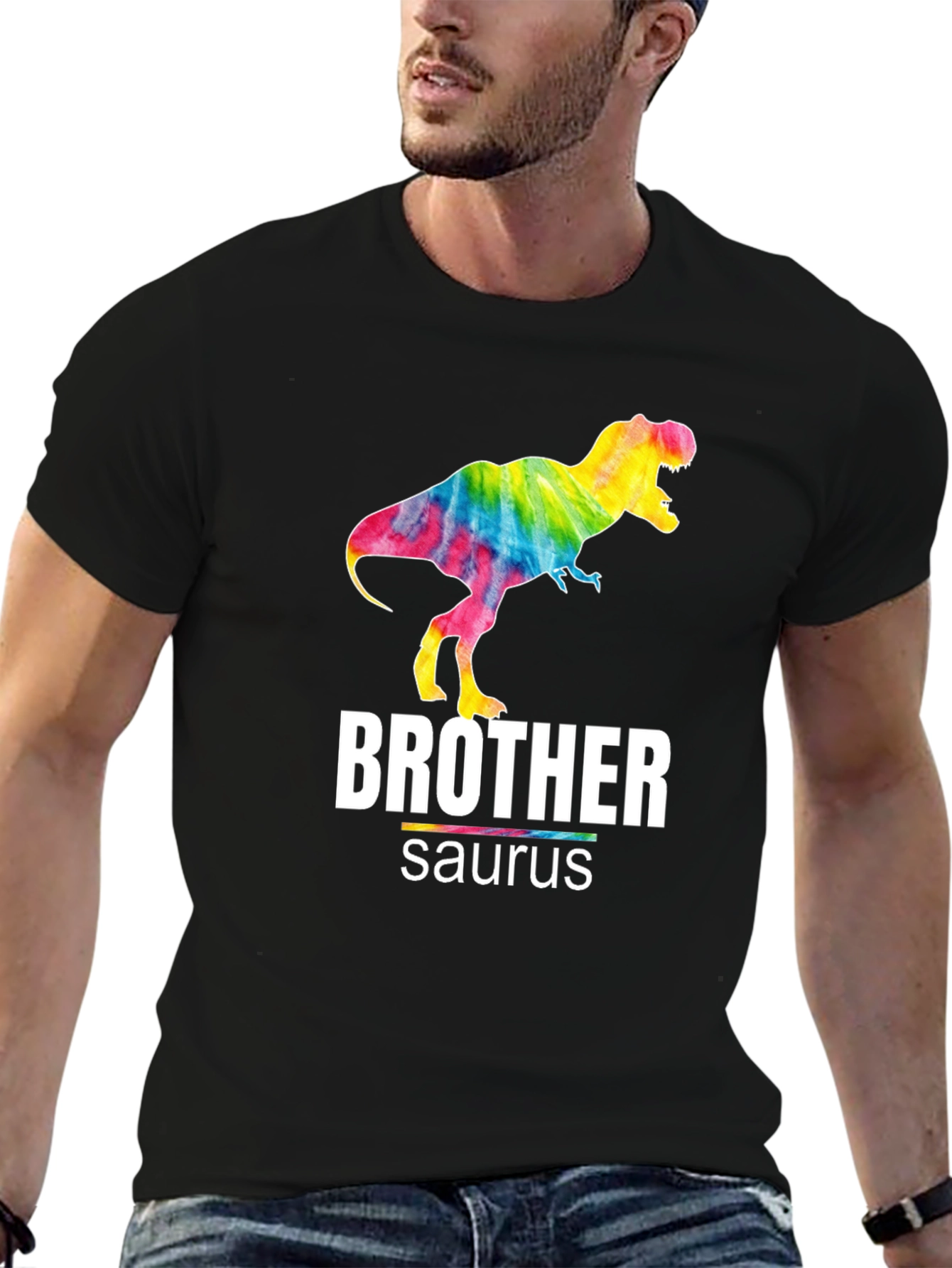 Brother Saurus T-Shirt - Fun Dinosaur Tee