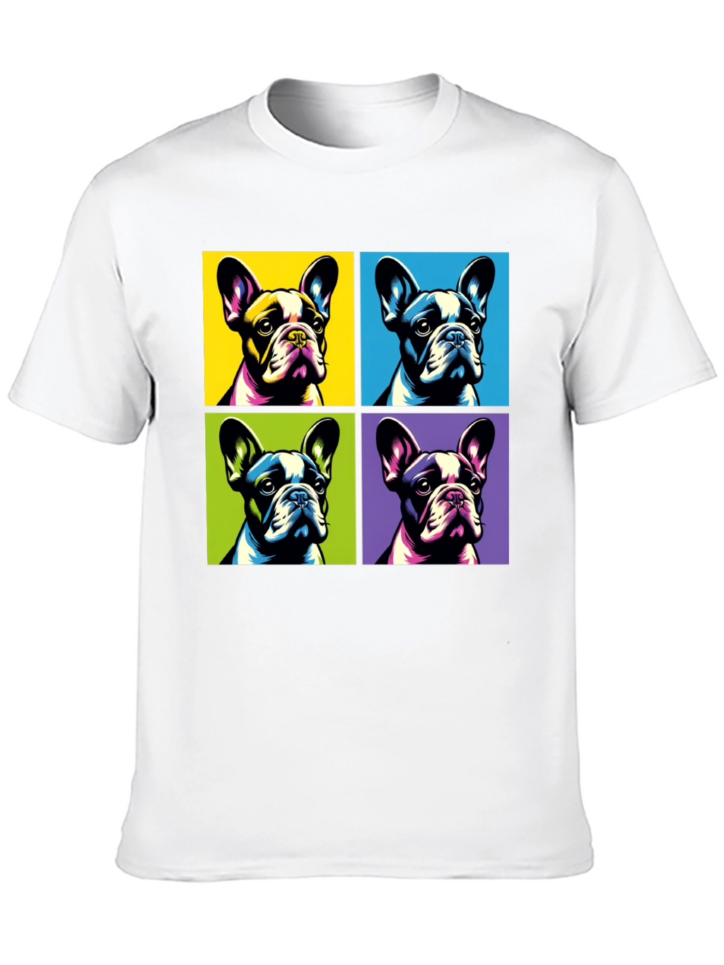 Pop Art French Bulldog T-Shirt