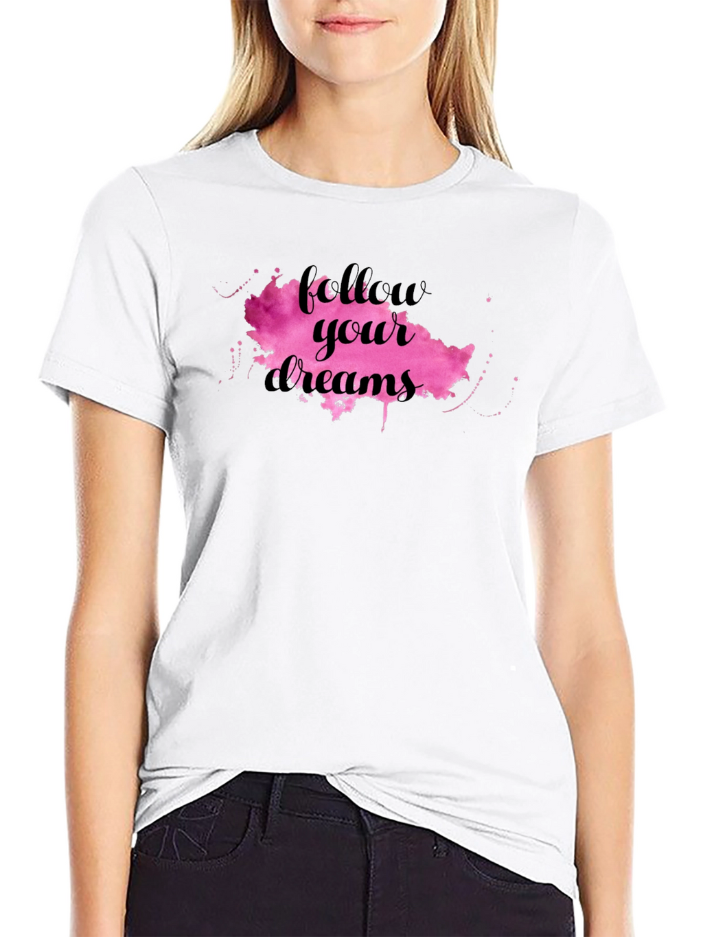 Follow Your Dreams Black T-Shirt