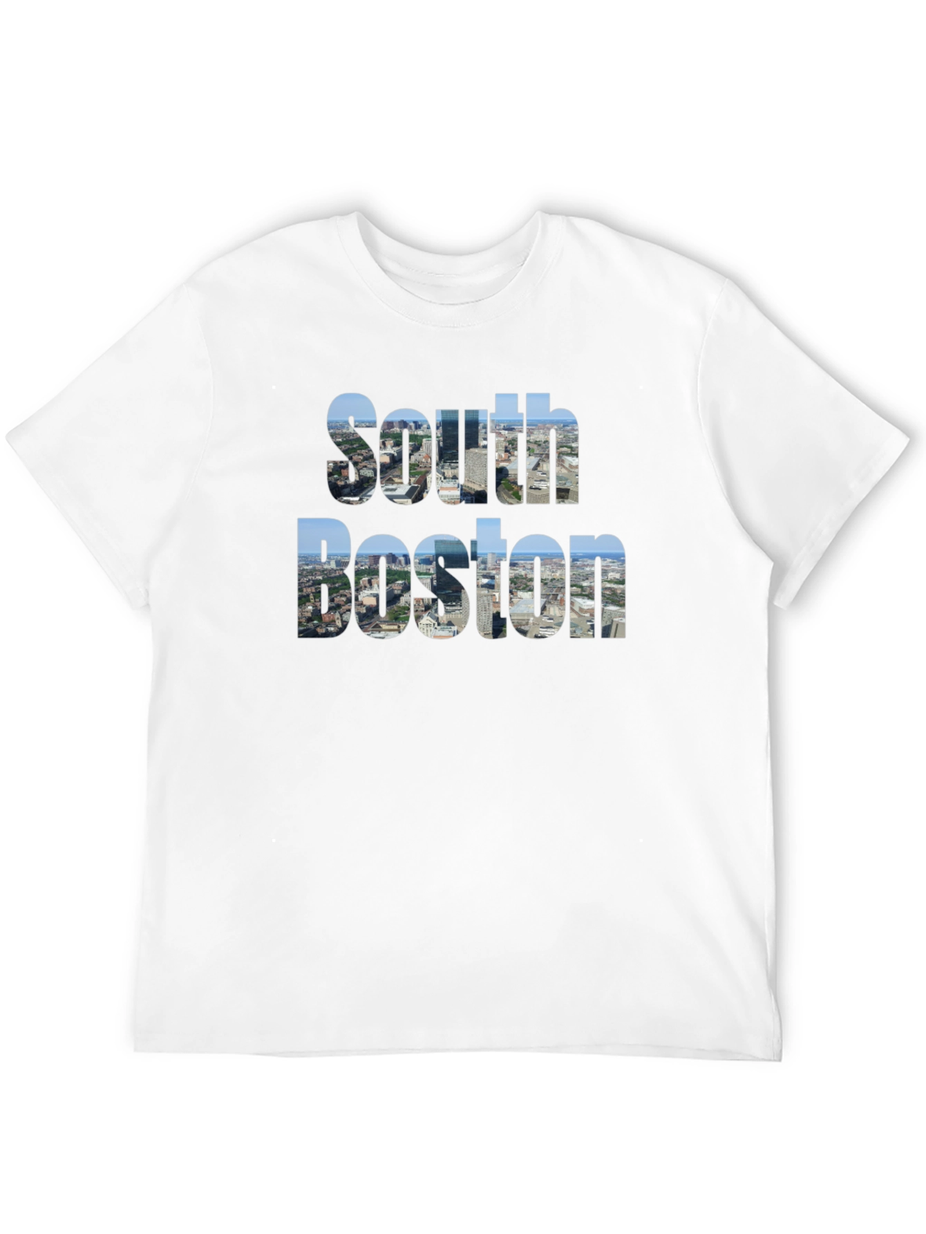 South Boston Graphic T-Shirt - Cityscape Design