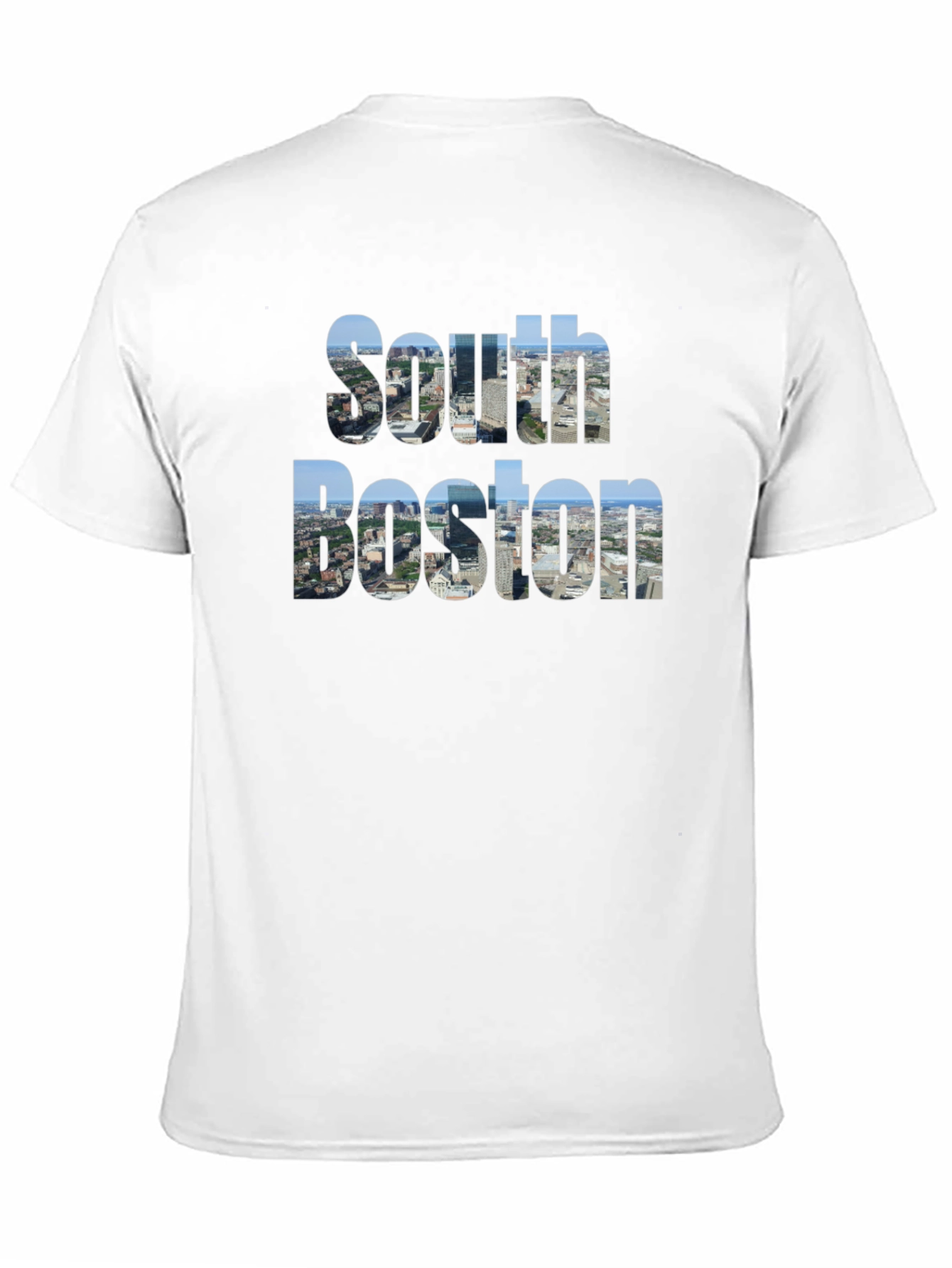 South Boston Graphic T-Shirt - Cityscape Design