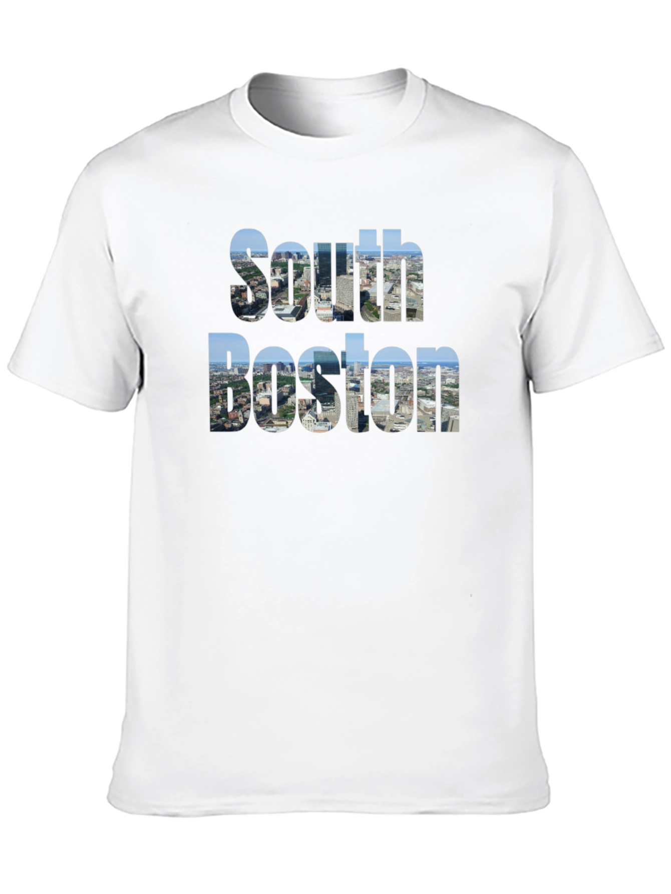 South Boston Graphic T-Shirt - Cityscape Design