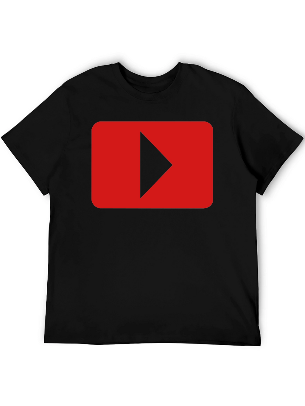 YouTube Play Button Graphic Tee