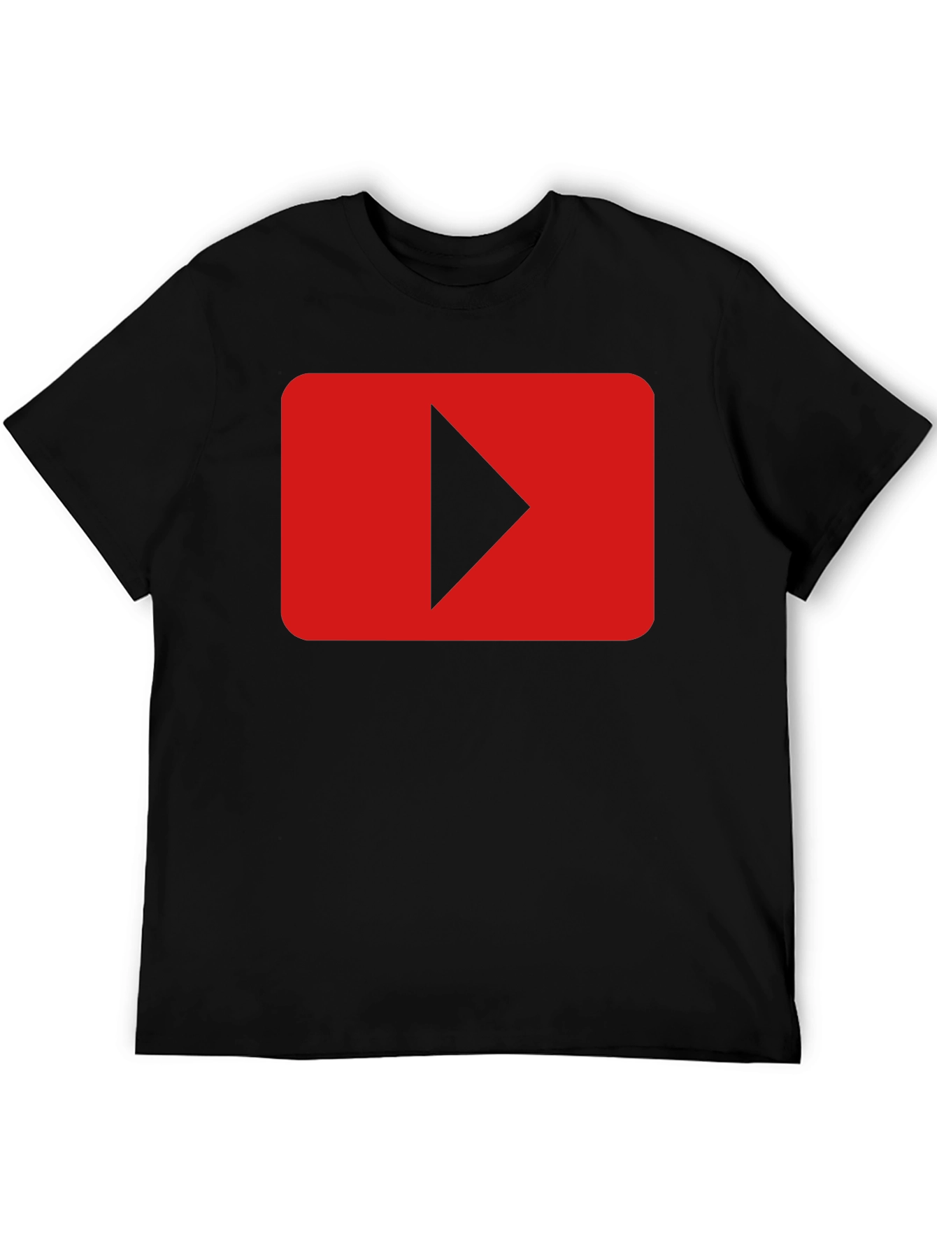 YouTube Play Button Graphic Tee