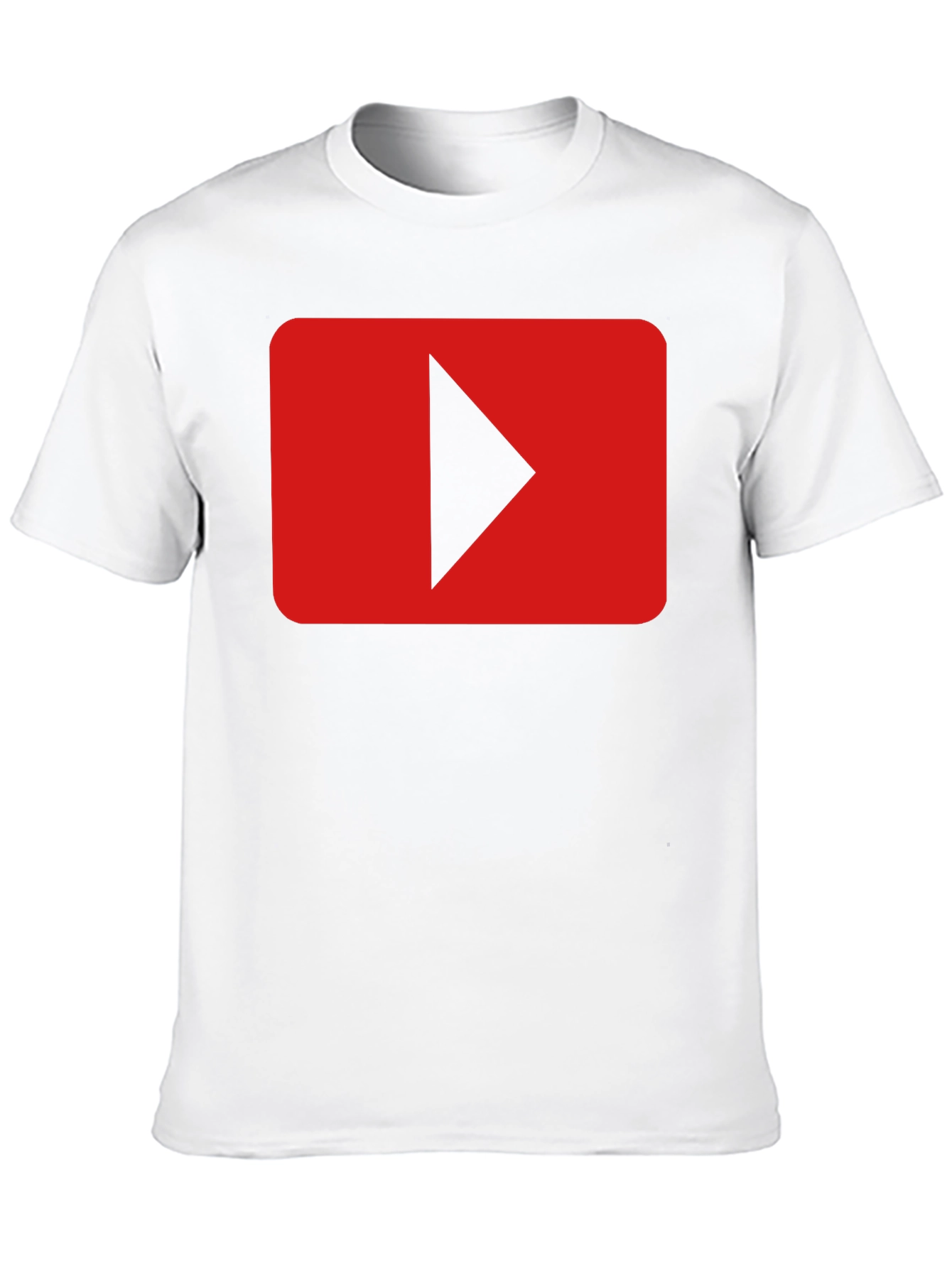 YouTube Play Button Graphic Tee