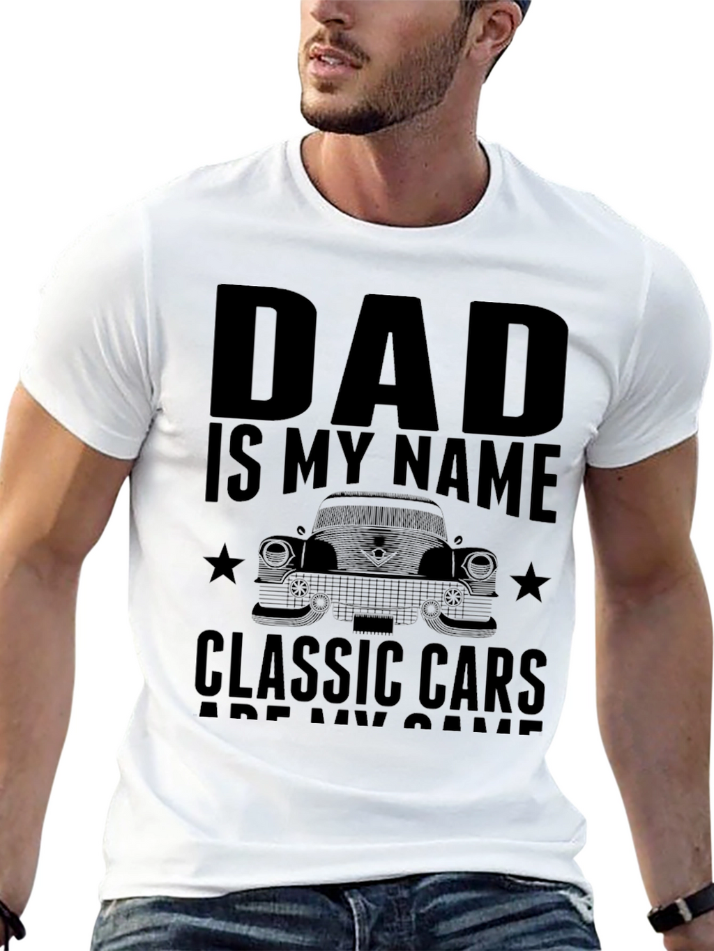 Dad Classic Cars T-Shirt