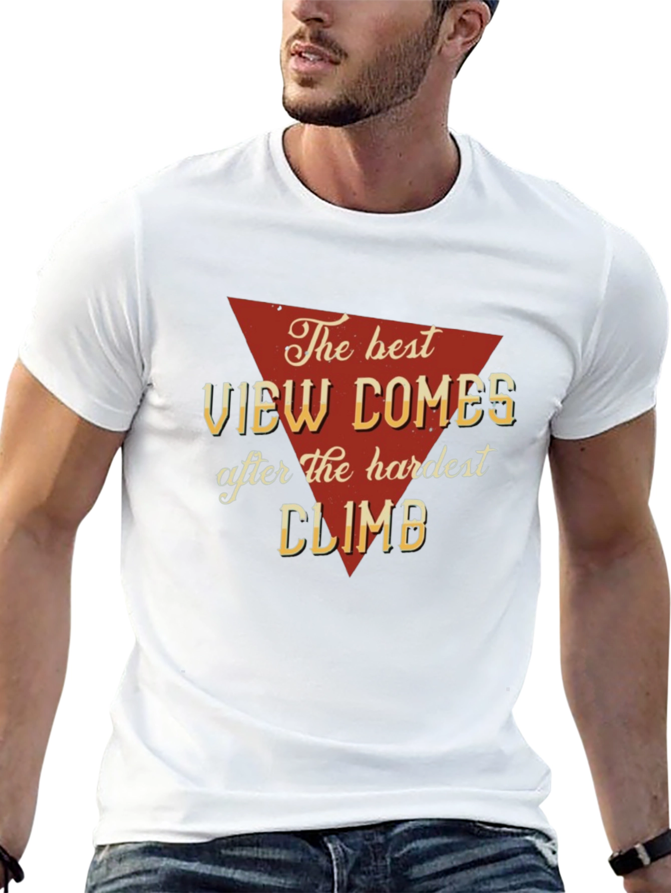 The Best View Comes After Hardest Climb Graphic Tee