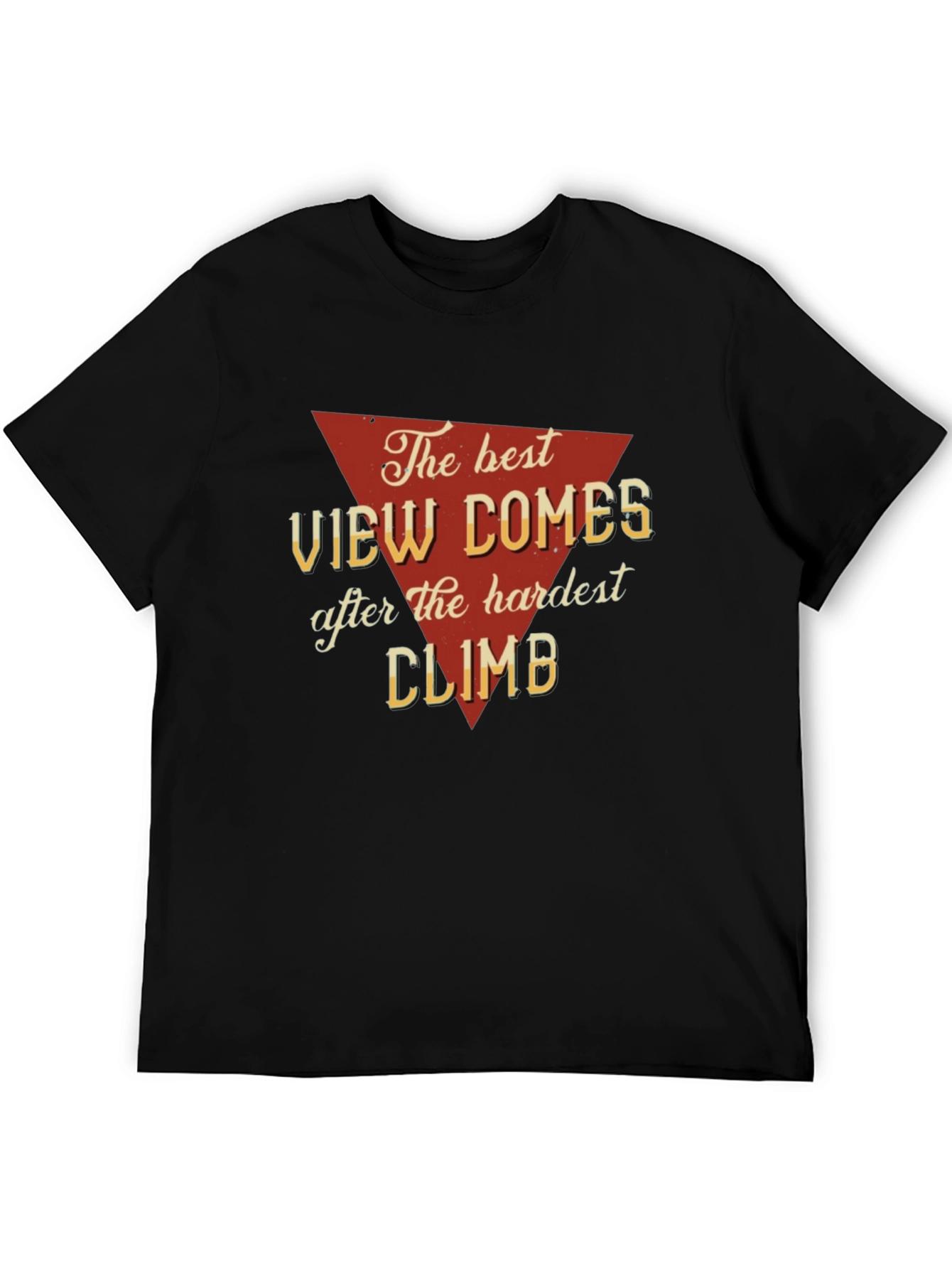 The Best View Comes After Hardest Climb Graphic Tee