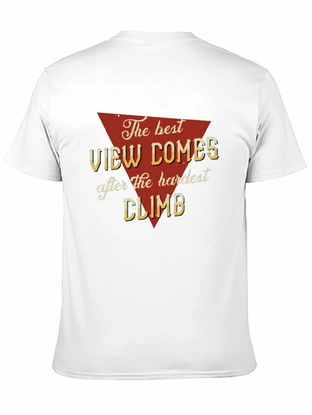 The Best View Comes After Hardest Climb Graphic Tee